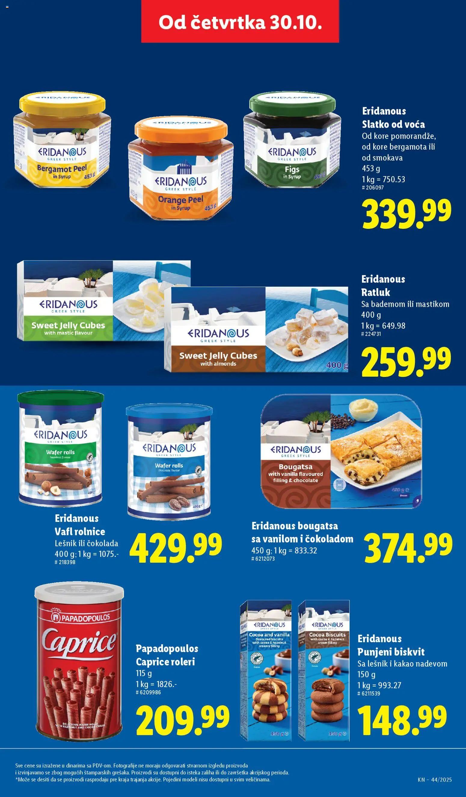 Lidl katalog - važi od 30.10.2025 | Strana: 53 | Proizvode: Roleri, Lešnik, Ratluk, Čokolada