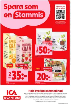 ICA Kvantum - erbjudanden - Förhandsvisning av reklamblad från butik ICA Kvantum aktuell från 27.10.2025 | Sida: 10 | Produkter: Såg, Kräm