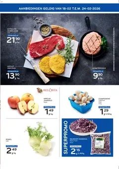 Alvo folder - Voorbeeld van een folder van Alvo, geldig van 11.02.2026 | Pagina: 5 | Producten: Appelen, Sós kalács