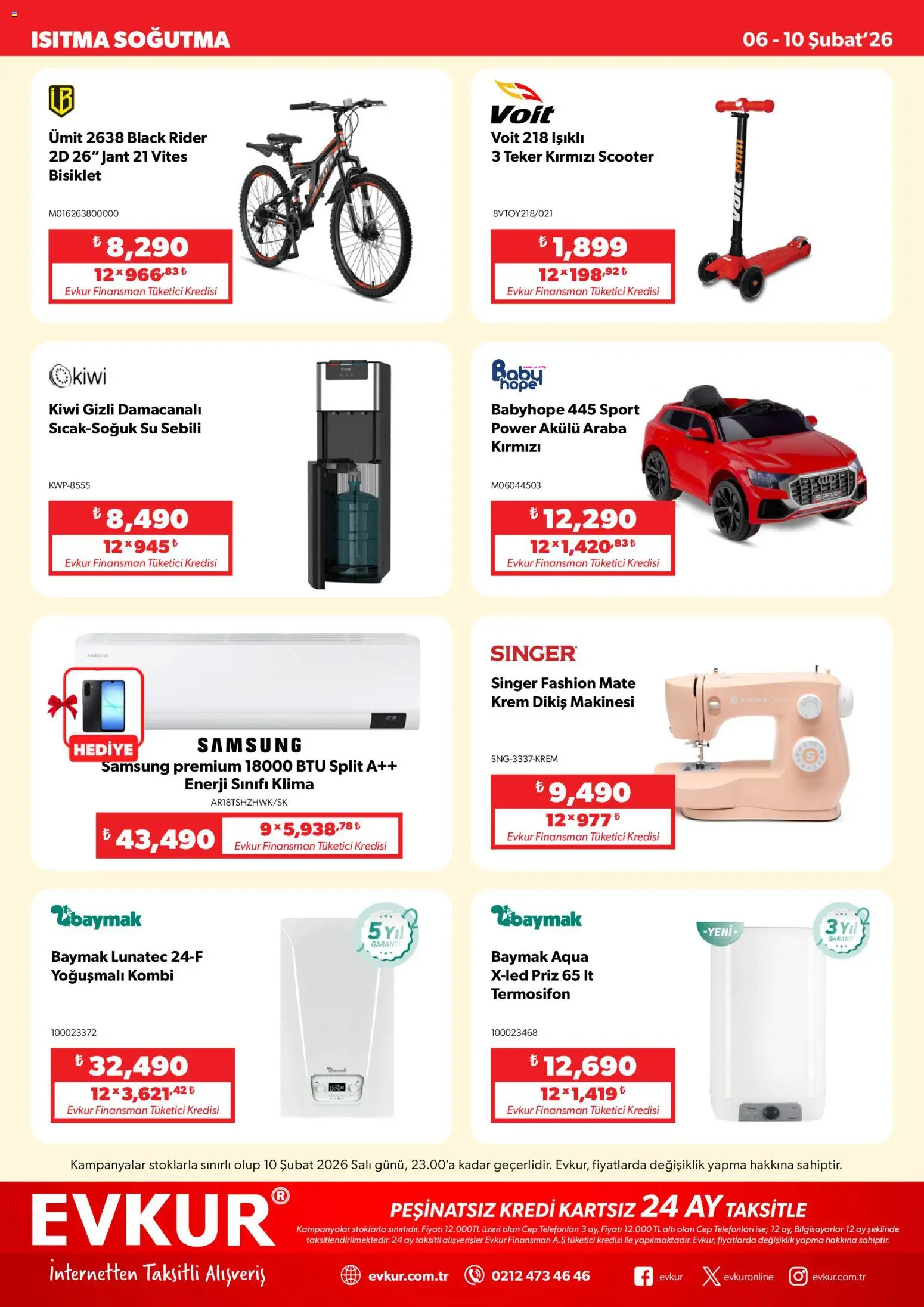 Evkur Katalog - 06.02.2026 tarihinden itibaren geçerlidir | Sayfa: 7