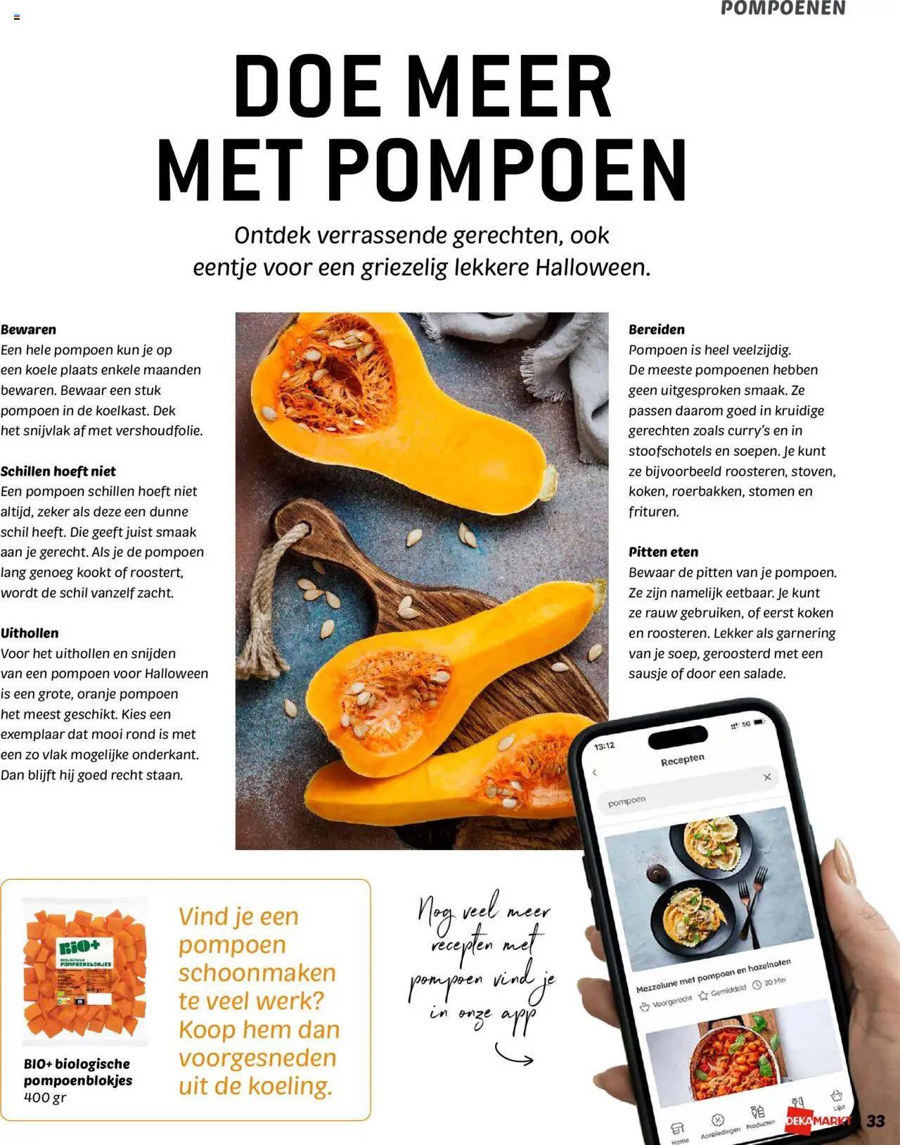  | Pagina: 33 | Producten: Pompoen, Pitten