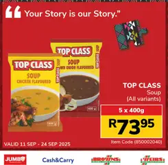 New Jumbo catalogue – valid from 11.09.2025 | Page: 7 | Products: Chicken, Soup