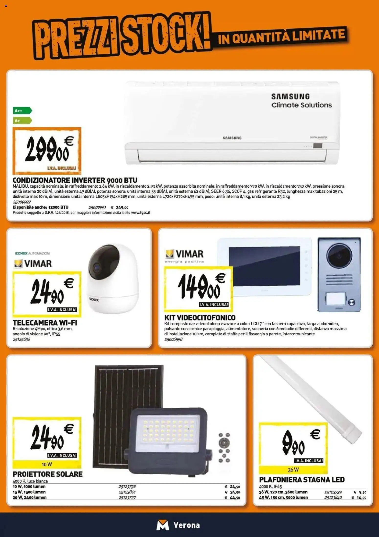 Volantino TECNOMAT del 26.03.2026 | Pagina: 13 | Prodotti: Tastiera, Audio, Condizionatore, Samsung