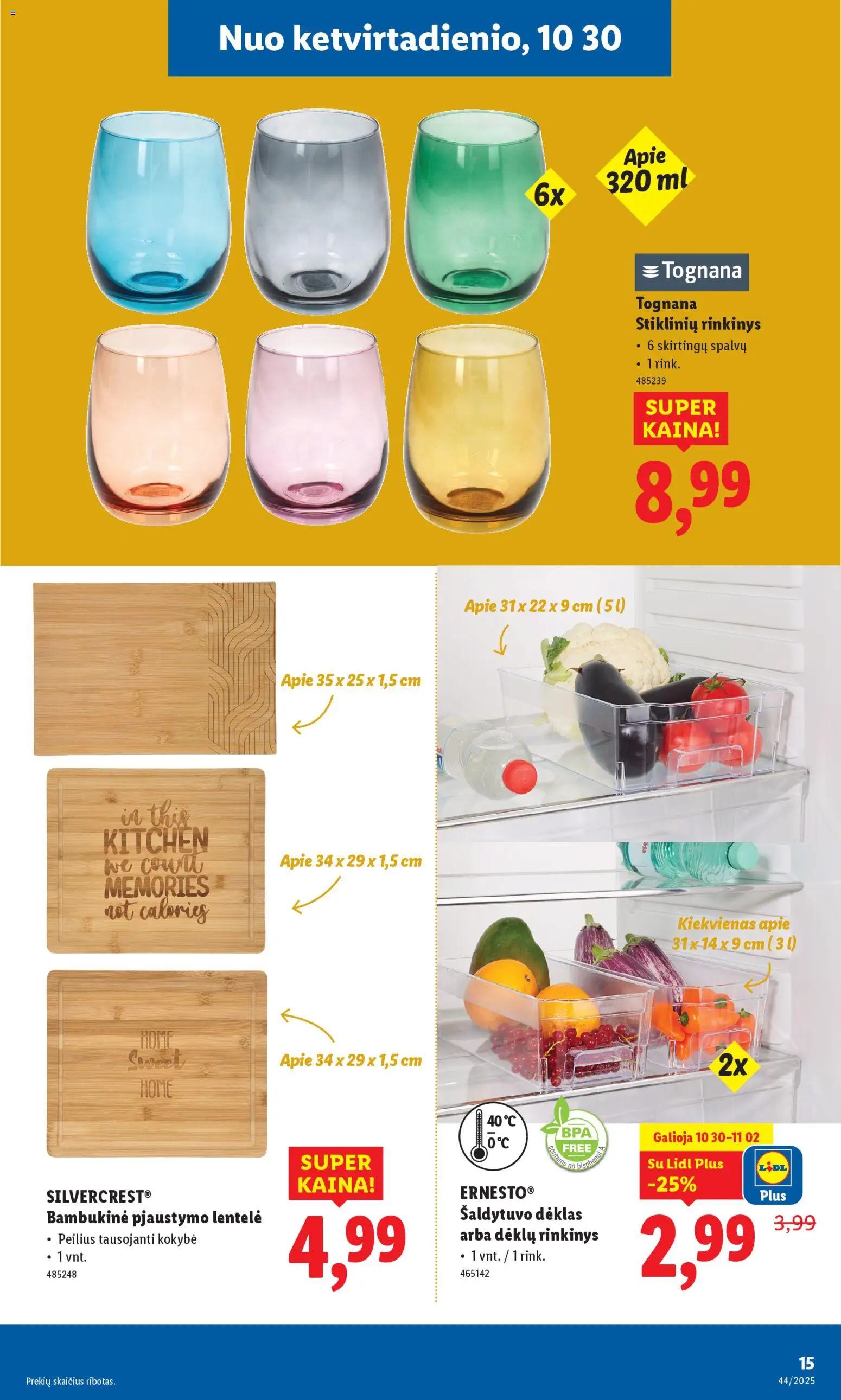 LIDL akcijos nuo 27.10.2025 | Puslapis: 37 | Prekių: Dėklas