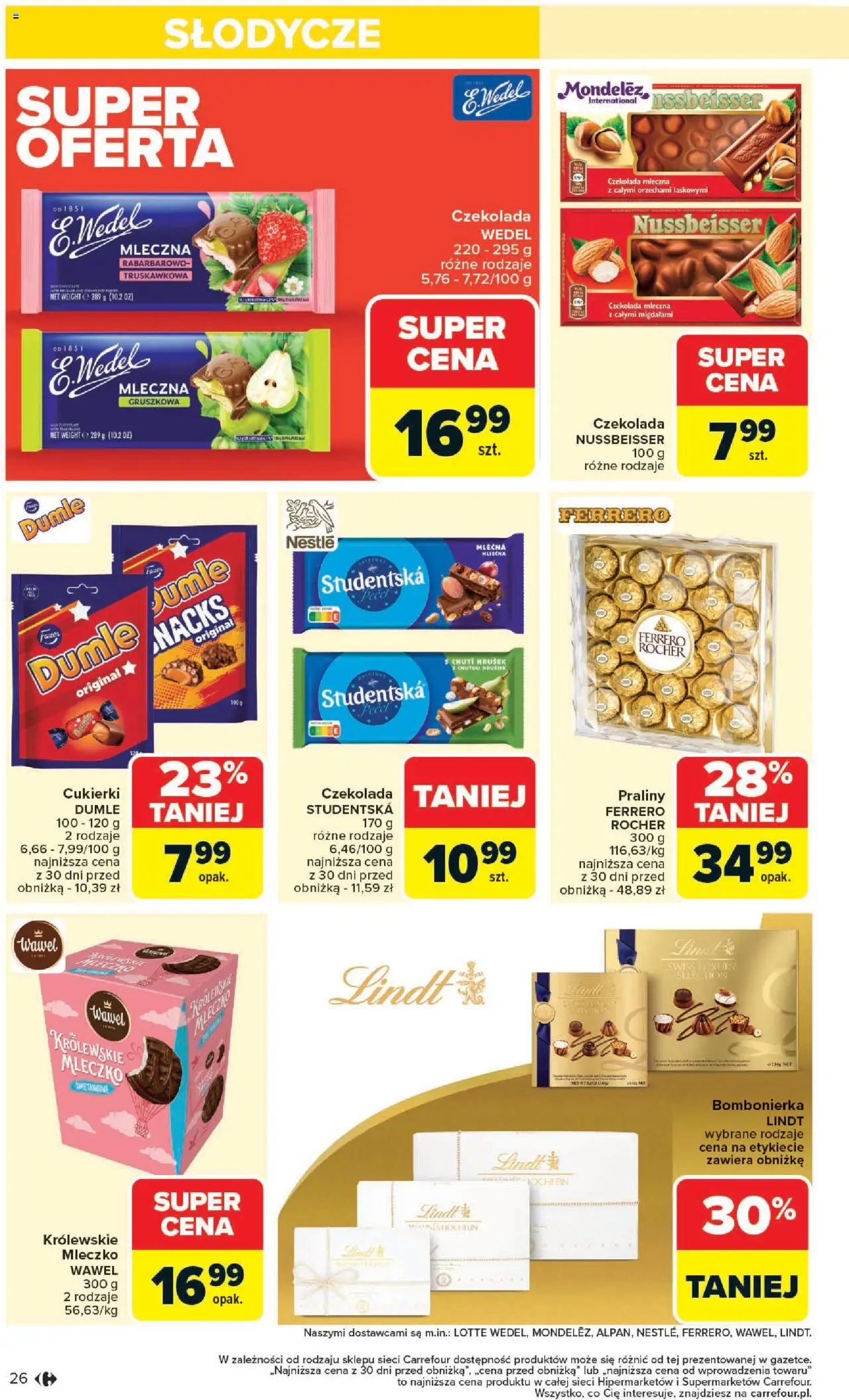 Carrefour Gazetka od 20.10.2025 | Strona: 28 | Produkty: Słodycze, Bombonierka, Czekolada, Cukierki