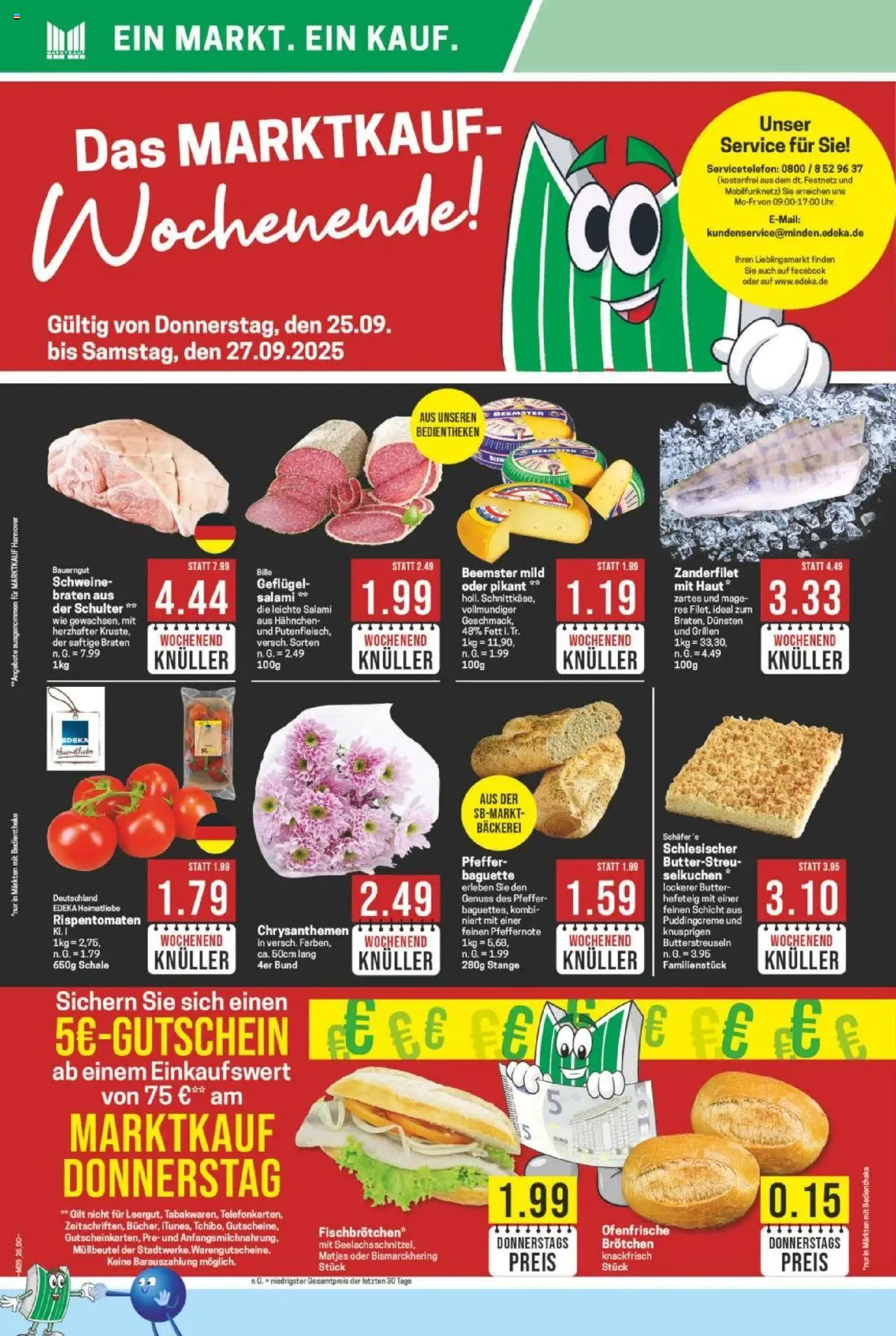 Marktkauf Prospekt 	 – gültig ab 22.09.2025 | Seite: 26 | Produkte: Bäckerei, Butter, Pfeffer, Bauerngut