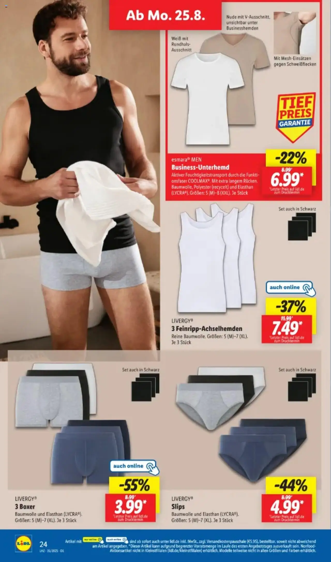Lidl Prospekt 	 - gültig ab dem 25.08.2025 | Seite: 34 | Produkte: Boxer