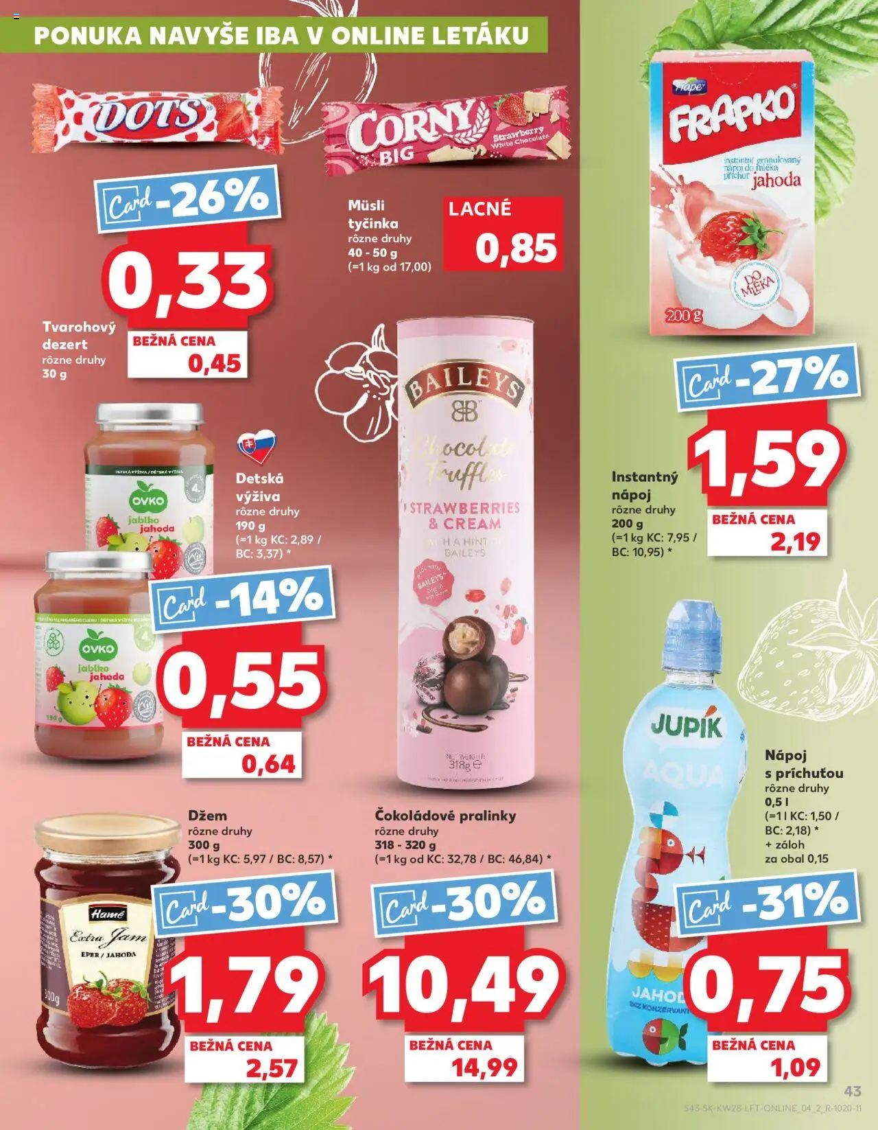 Kaufland Partizánske │ platný od 10.07.2025 | Strana: 43 | Produkty: Baileys