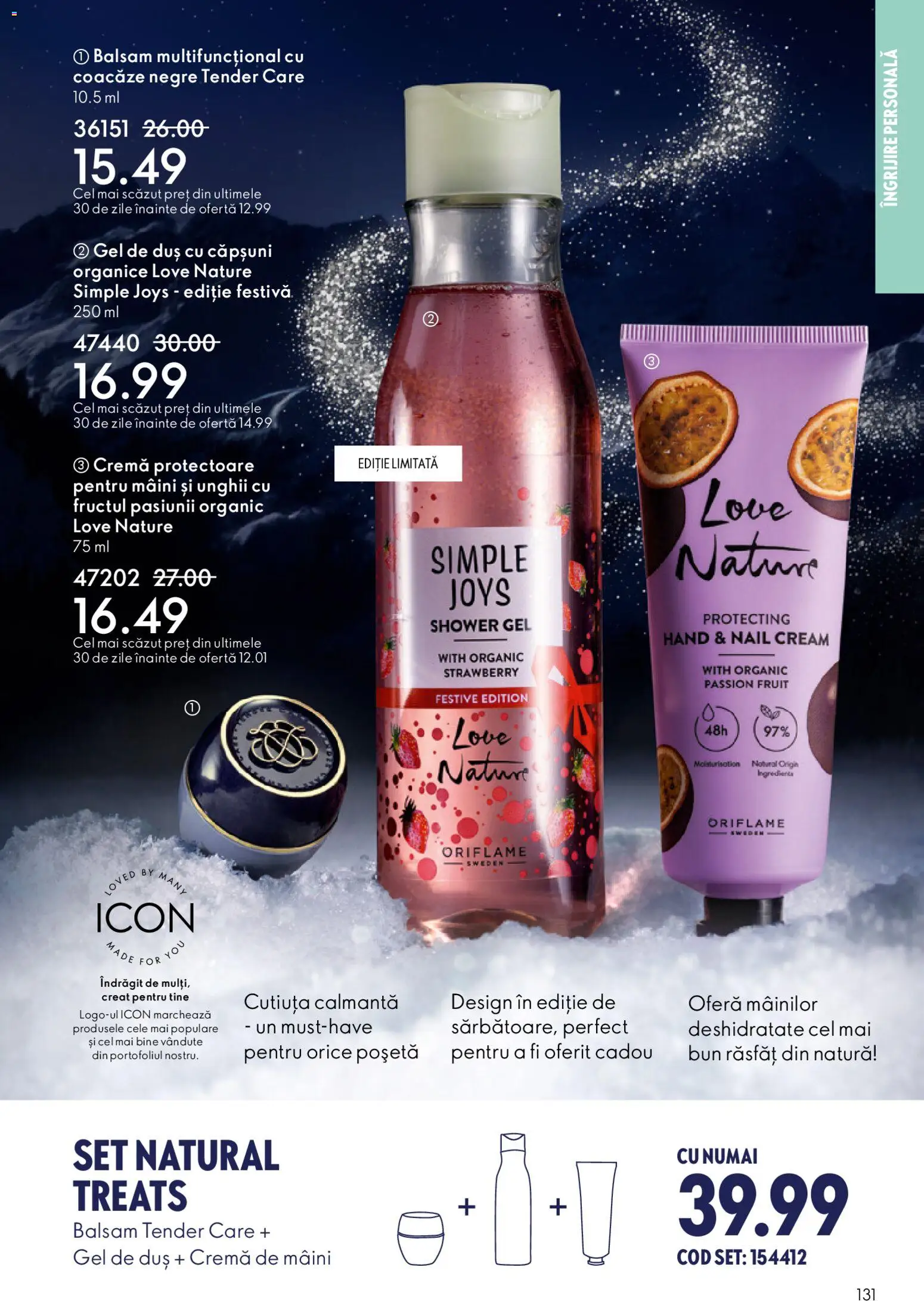 Noul catalog Oriflame – valabil de la 03.12.2025 | Pagină: 131