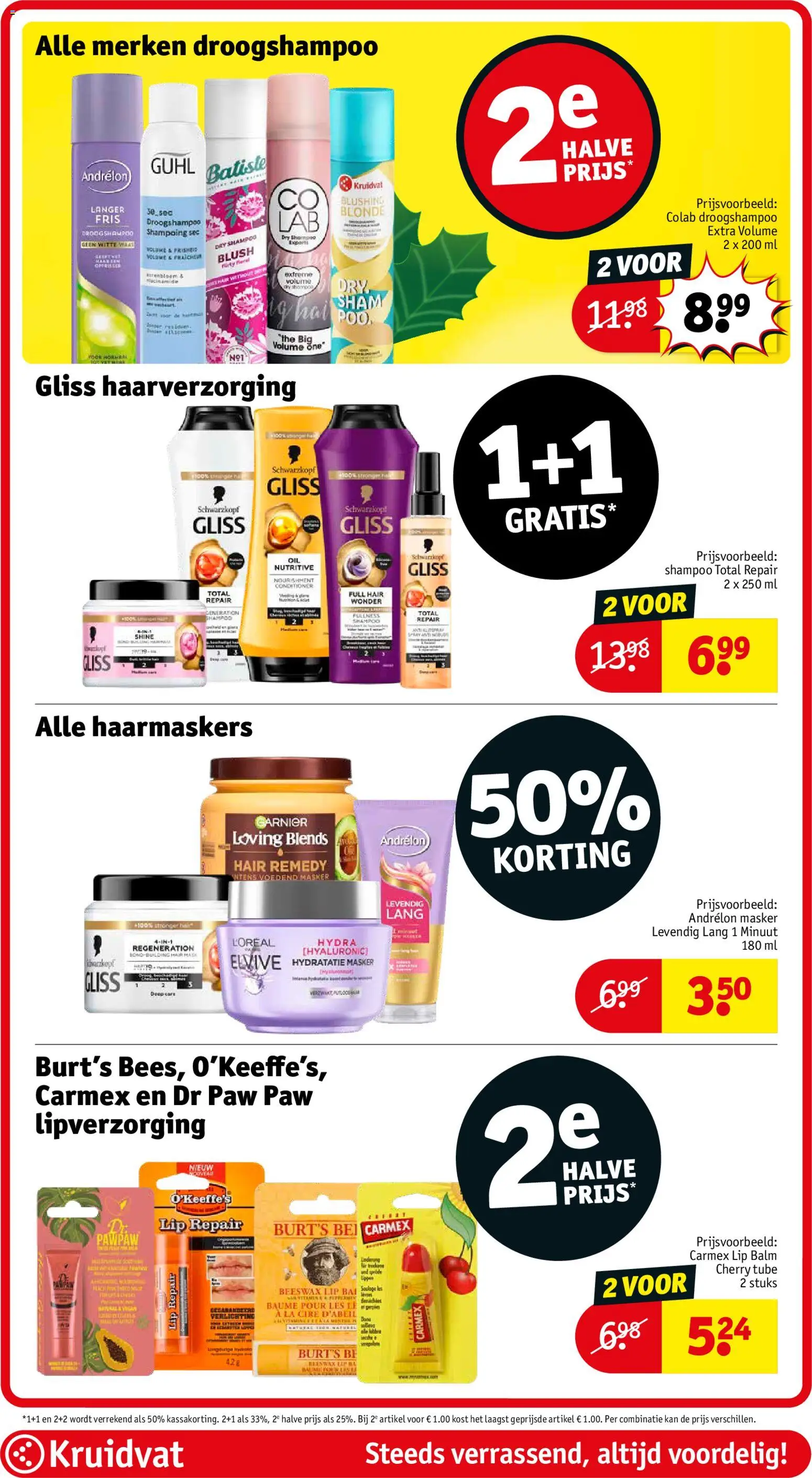 {H1} | Pagina: 27 | Producten: Droogshampoo, Kan, Verlichting, Masker