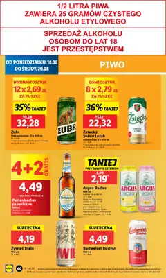 Lidl Gazetka od 18.08.2025 | Strona: 46 | Produkty: Cytryna, Leżak, Piwo, Grejpfrut