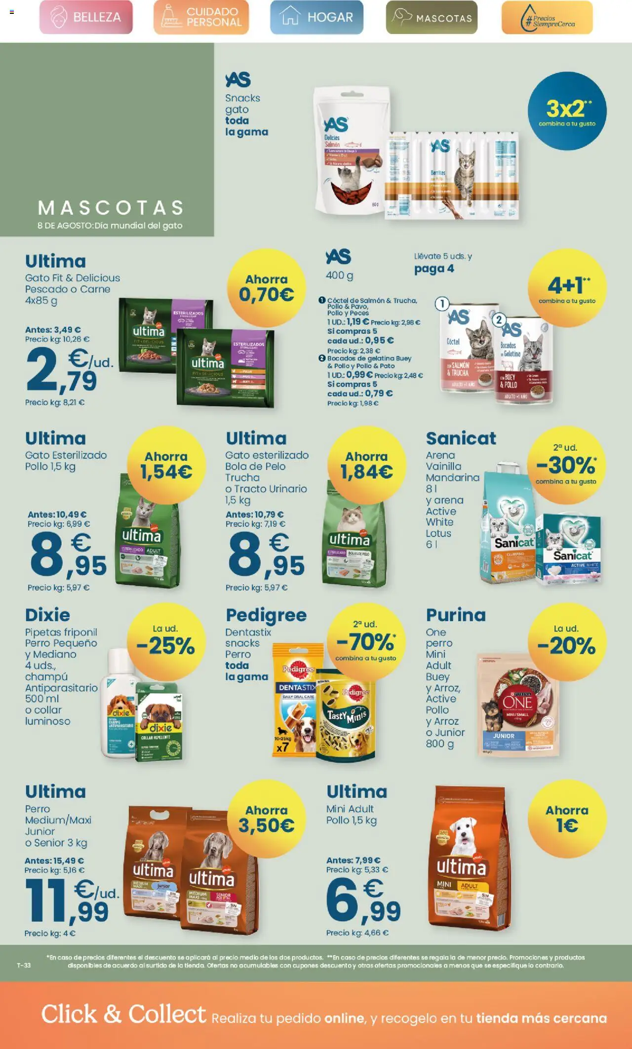 Clarel folleto │ válido desde el 06.08.2025 | Página: 12 | Productos: Gelatina, Champú, Arroz, Pescado
