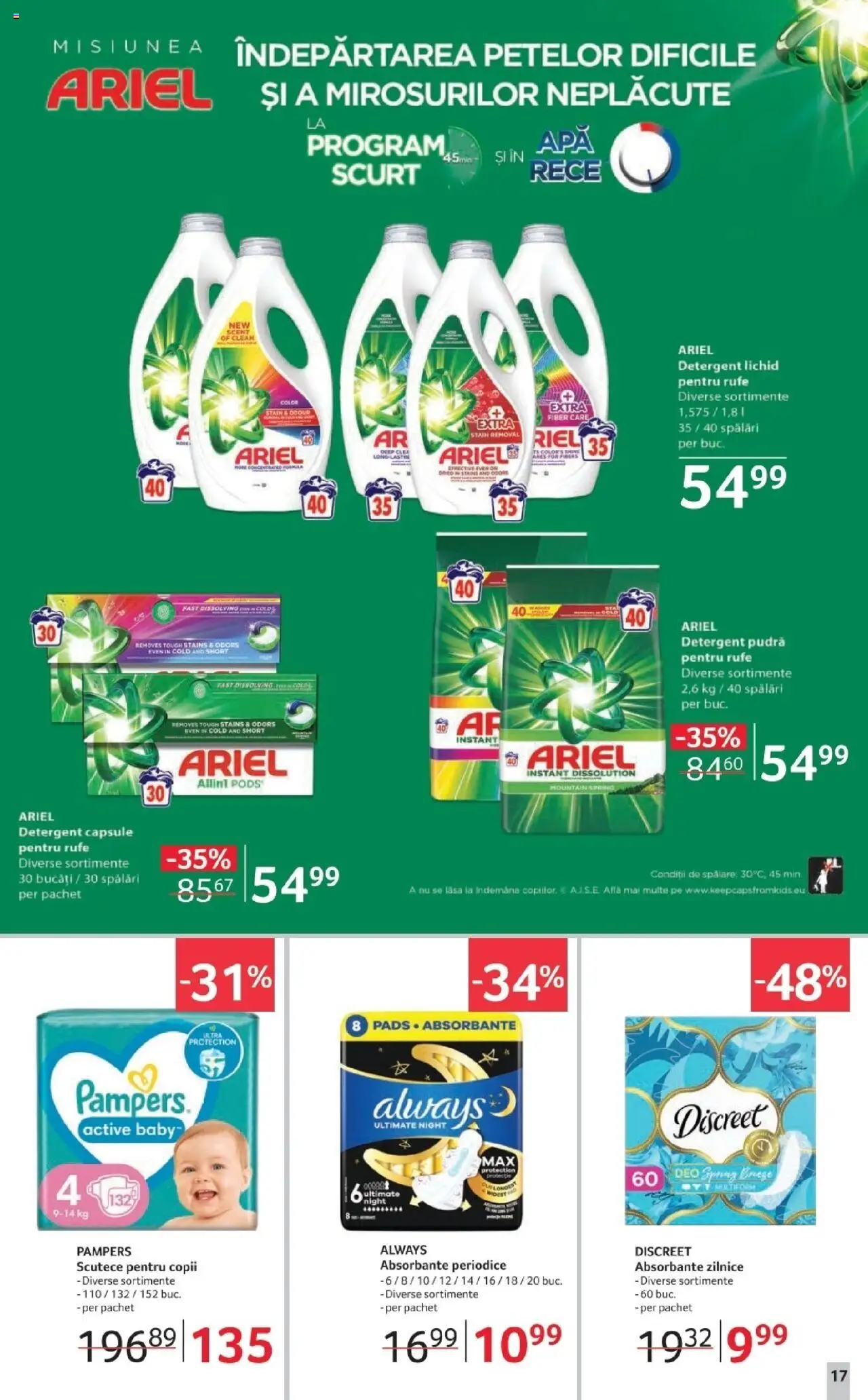 Noul catalog Selgros – valabil de la 17.10.2025 | Pagină: 17 | Produse: Pomelo, Pirinç gevreği, Pudră, Amerikan servis