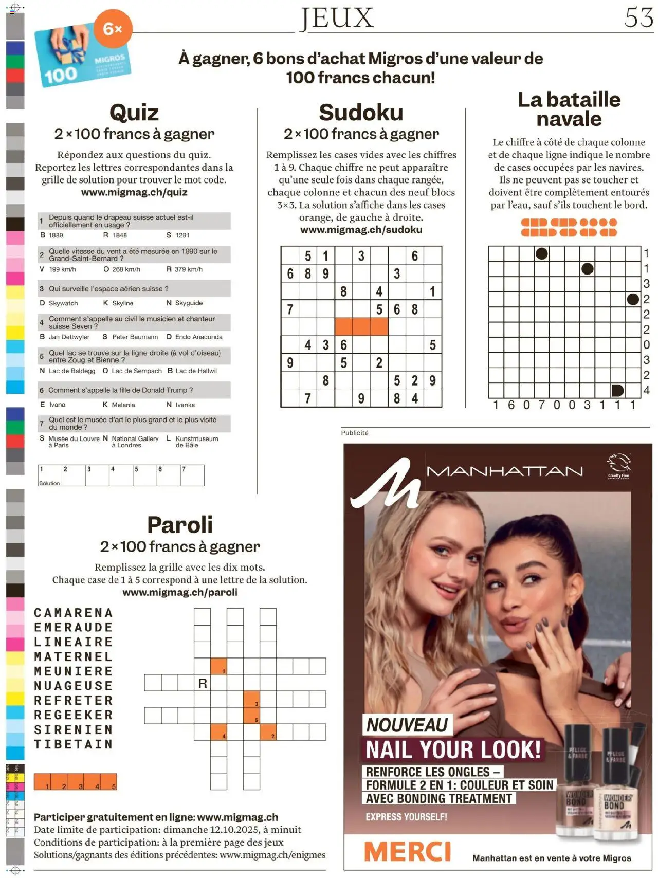 Migros Magazin FR – gültig ab 06.10.2025 | Seite: 53