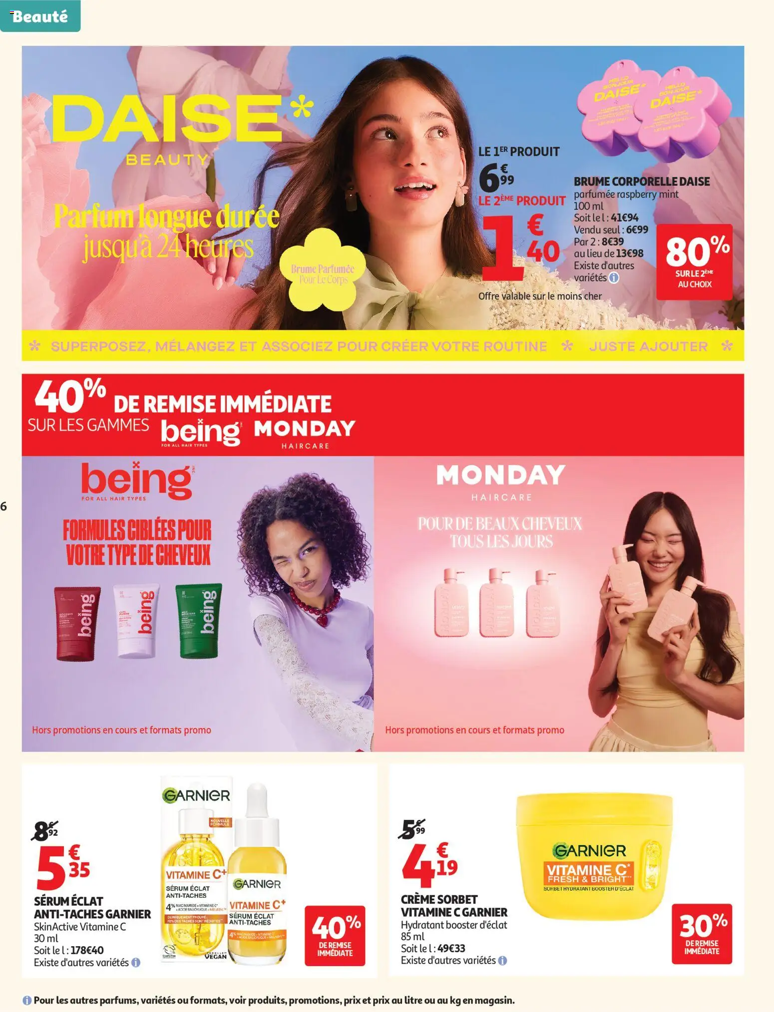 {H1} | Page: 6 | Produits: Serum, Parfum, Crème