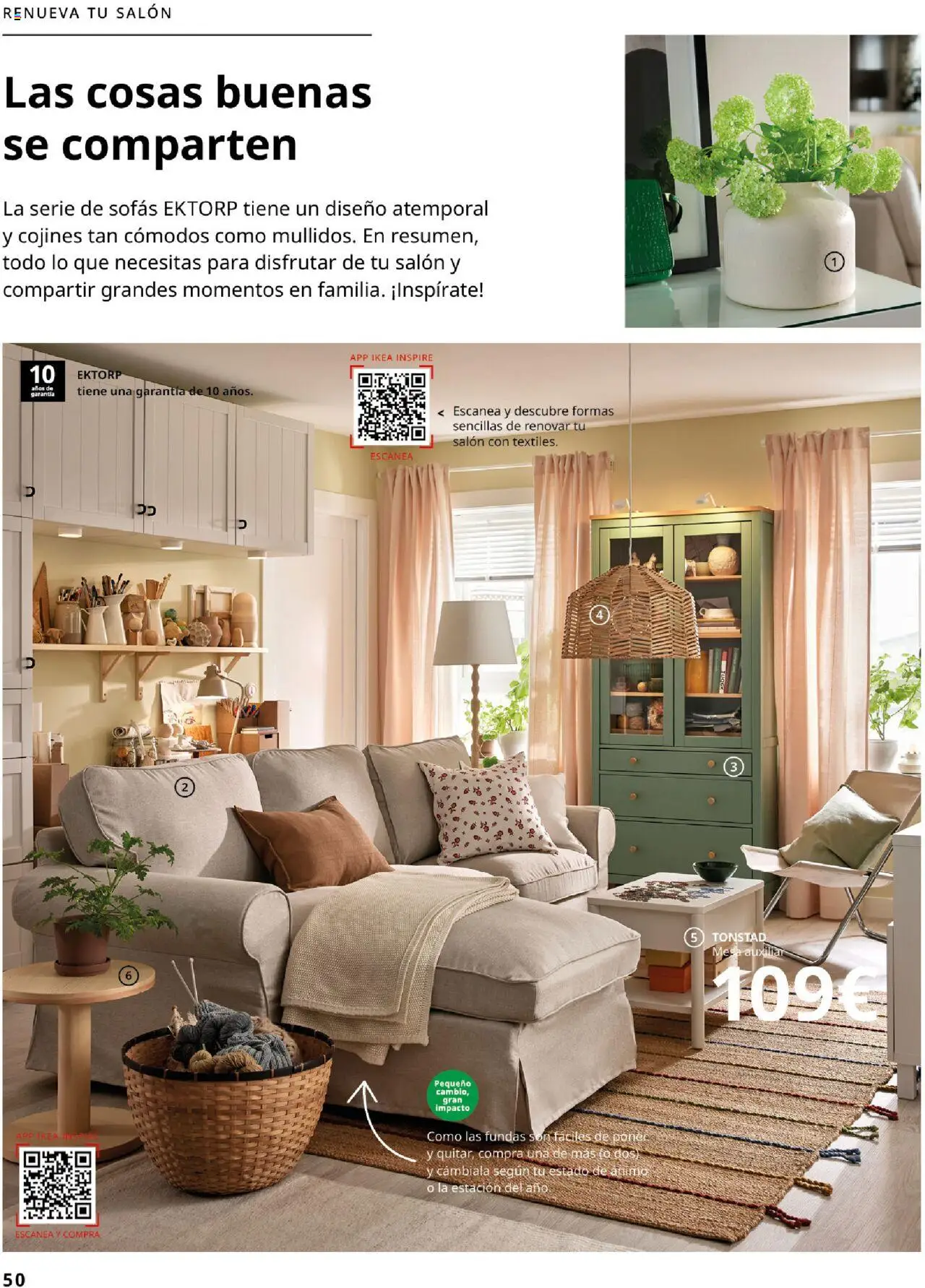 Catálogo IKEA La vida comienza en la cocina │ válido desde el 18.09.2025 | Página: 50 | Productos: Mesa auxiliar, Mesa