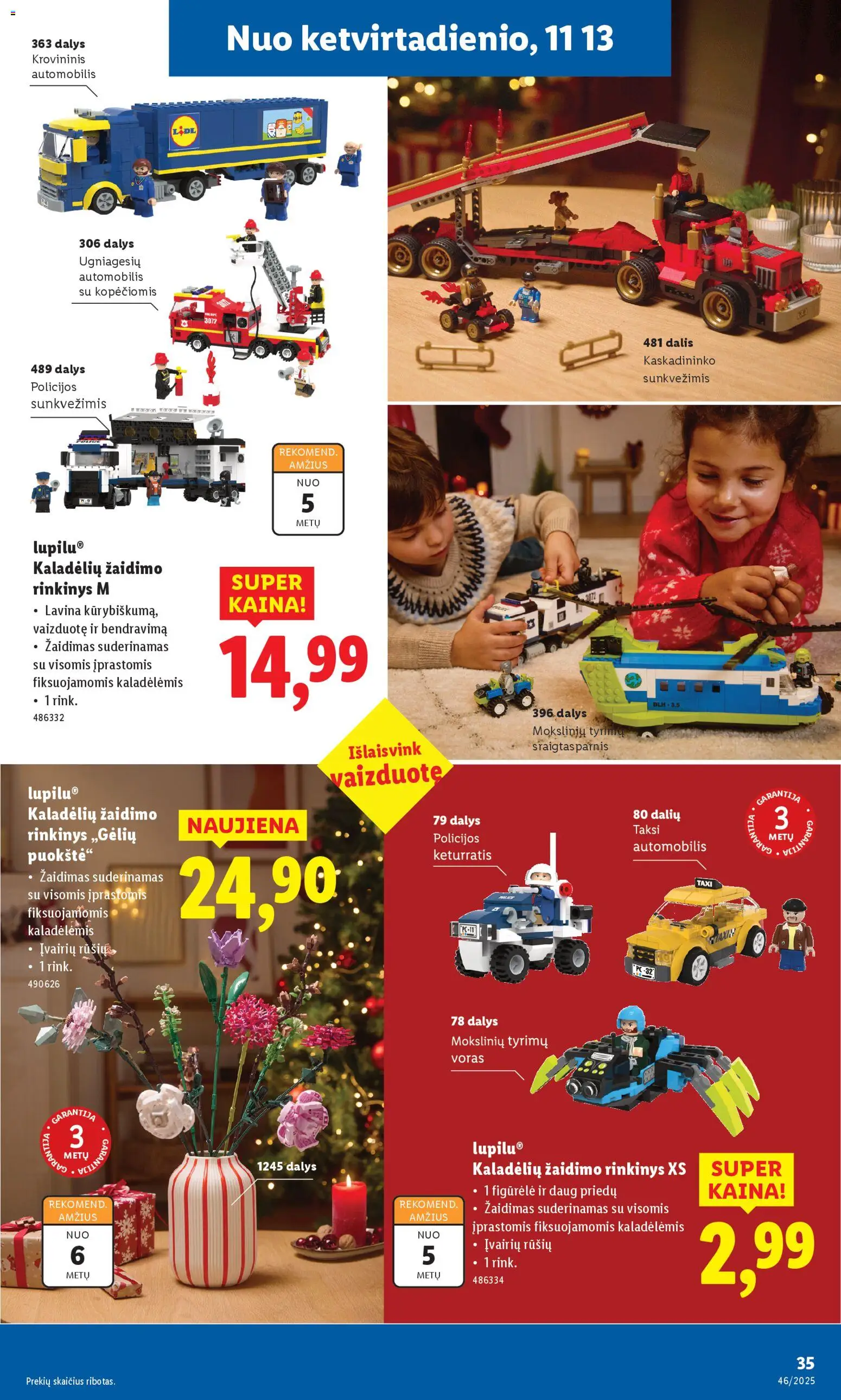 LIDL akcijos nuo 10.11.2025 | Puslapis: 35 | Prekių: Žaidimas