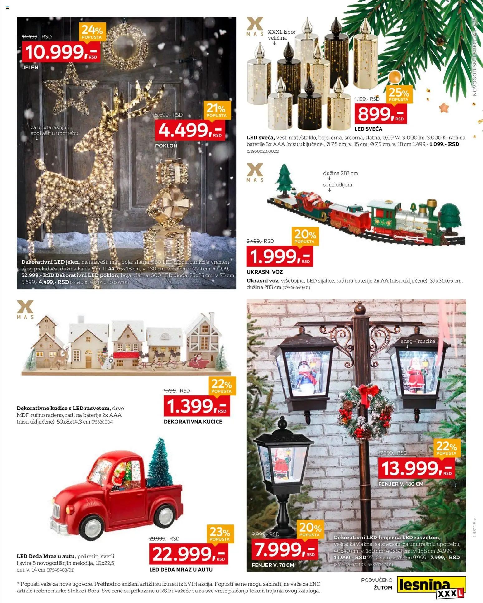 Lesnina XXXL katalog - važi od 10.11.2025 | Strana: 5 | Proizvode: Baterije