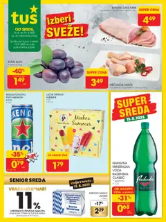 Tuš katalog - pregled letaka veljavnega od 13.08.2025