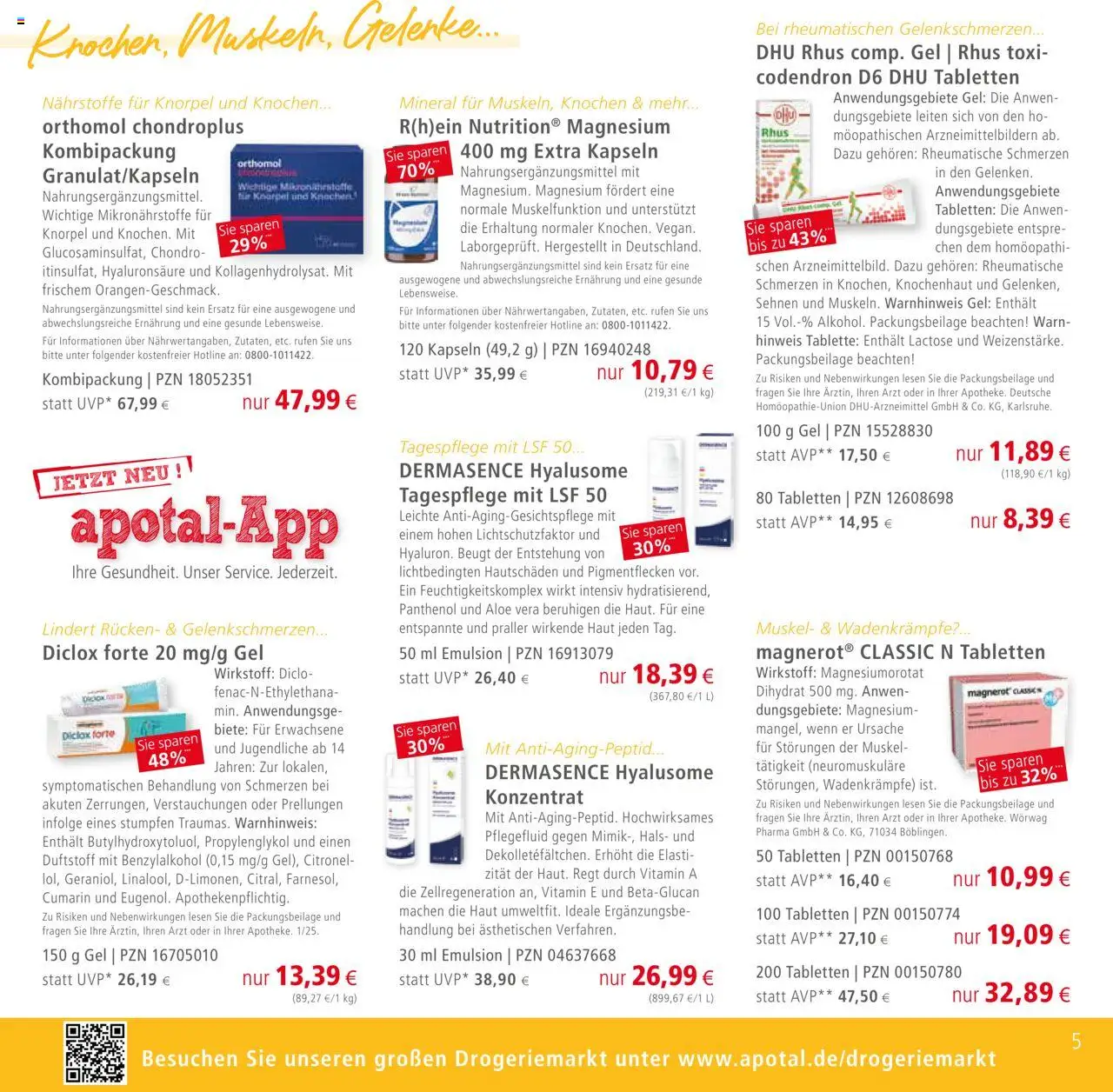 Apotal Prospekt 	 - gültig ab dem 26.08.2025 | Seite: 5