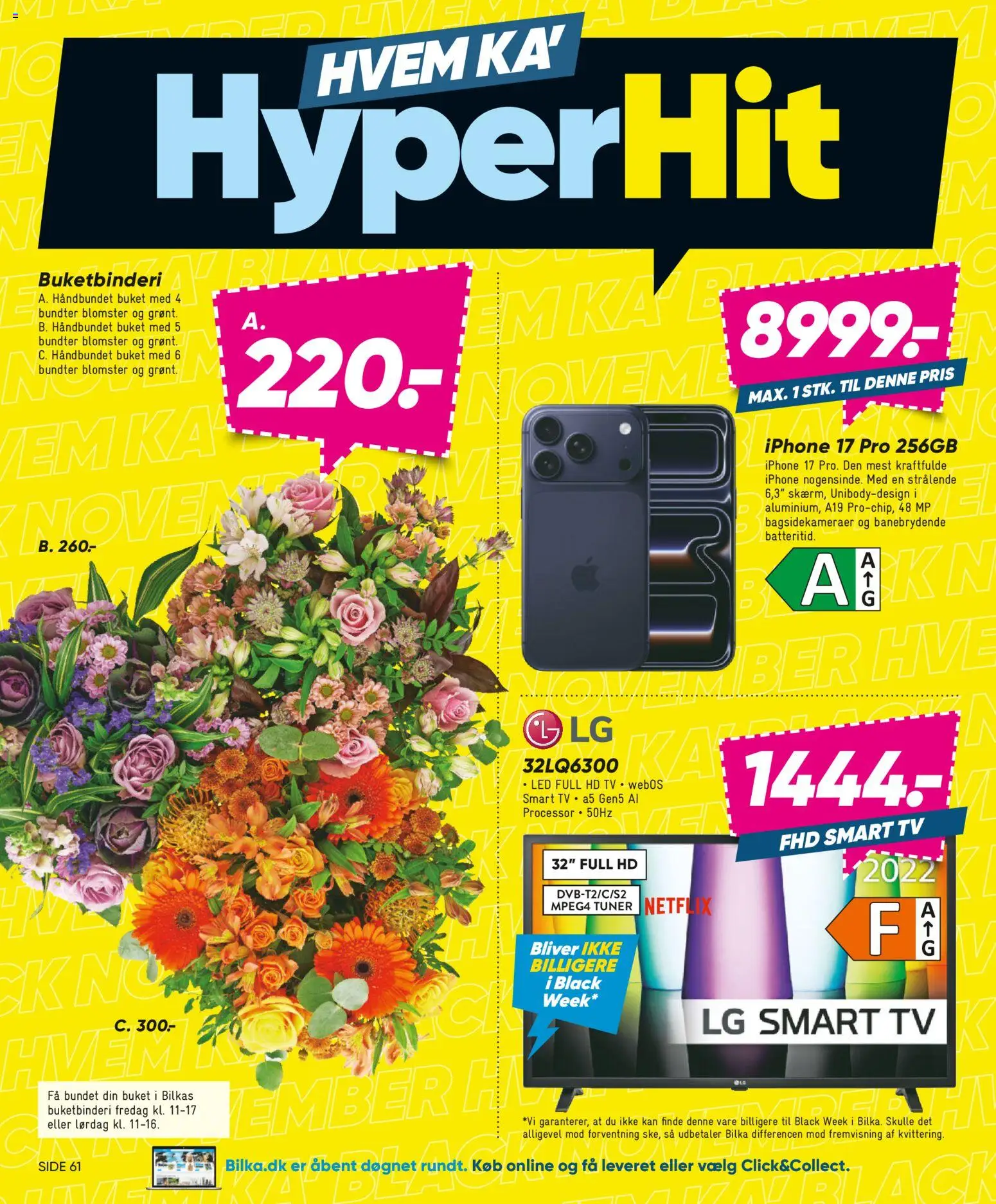 Bilka tilbudsavis – gyldig fra 21.11.2025 | Side: 4 | Produkter: Smart TV, TV