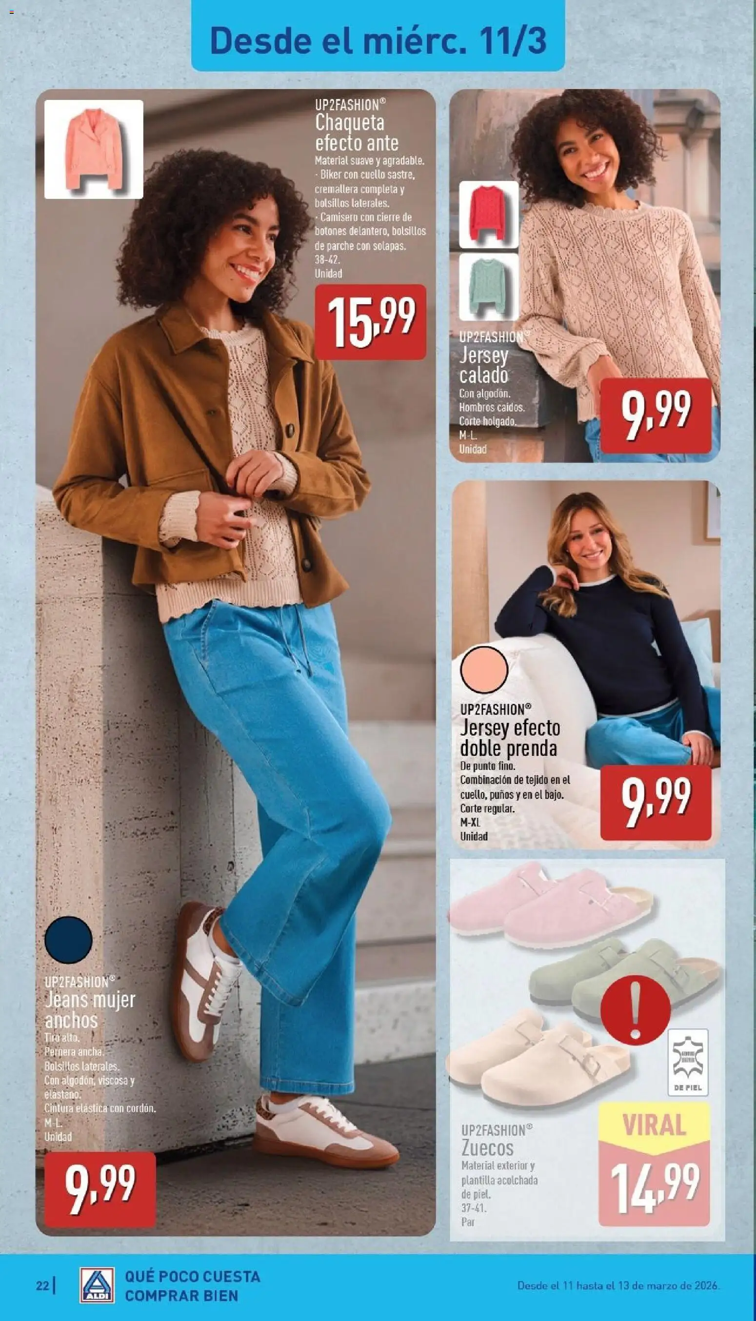 Aldi folleto Baleares │ válido desde el 09.03.2026 | Página: 22 | Productos: Chaqueta