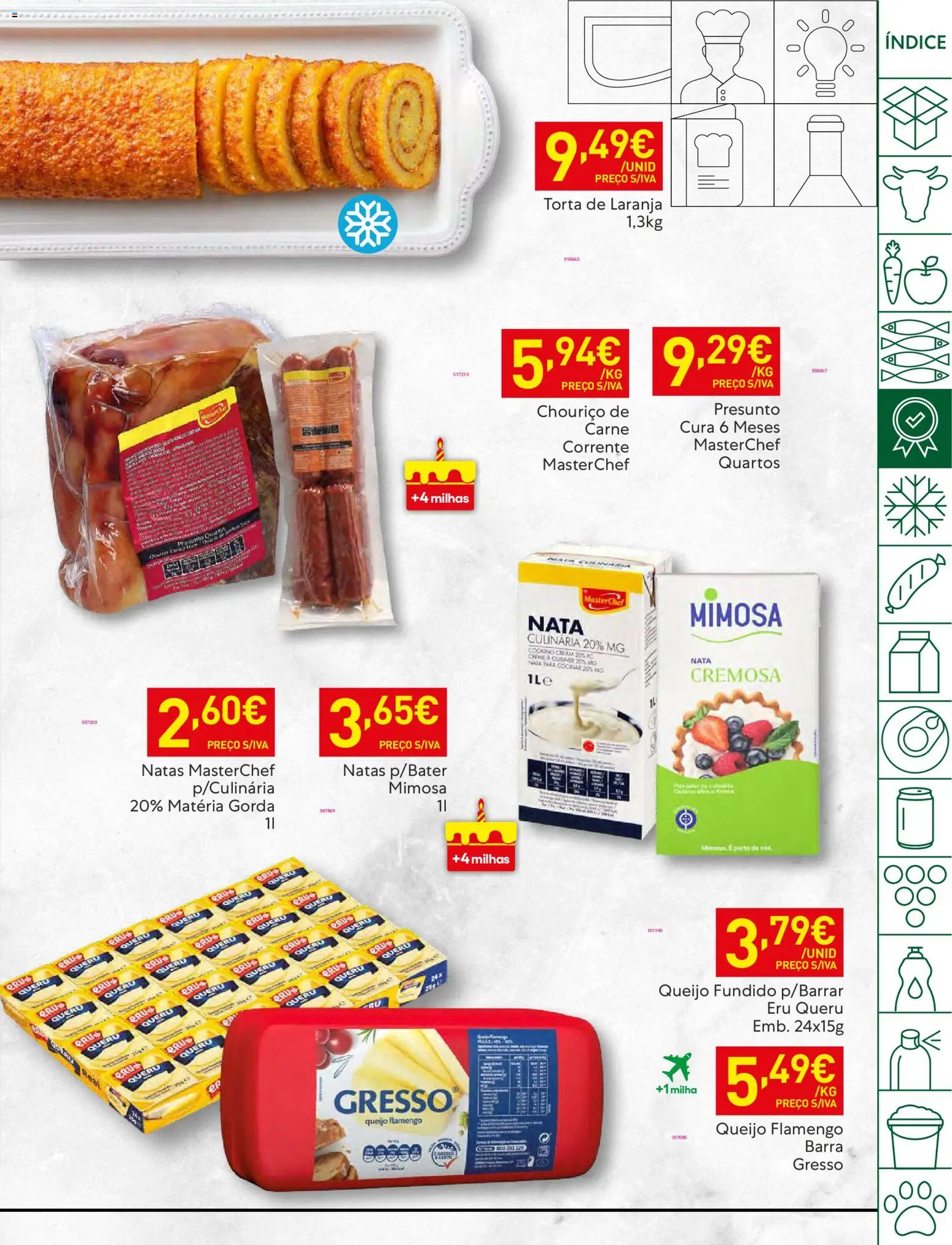 Recheio folheto │ válido de 28.10.2025 | Página: 15 | Produtos: Presunto, Nata, Creme, Natas