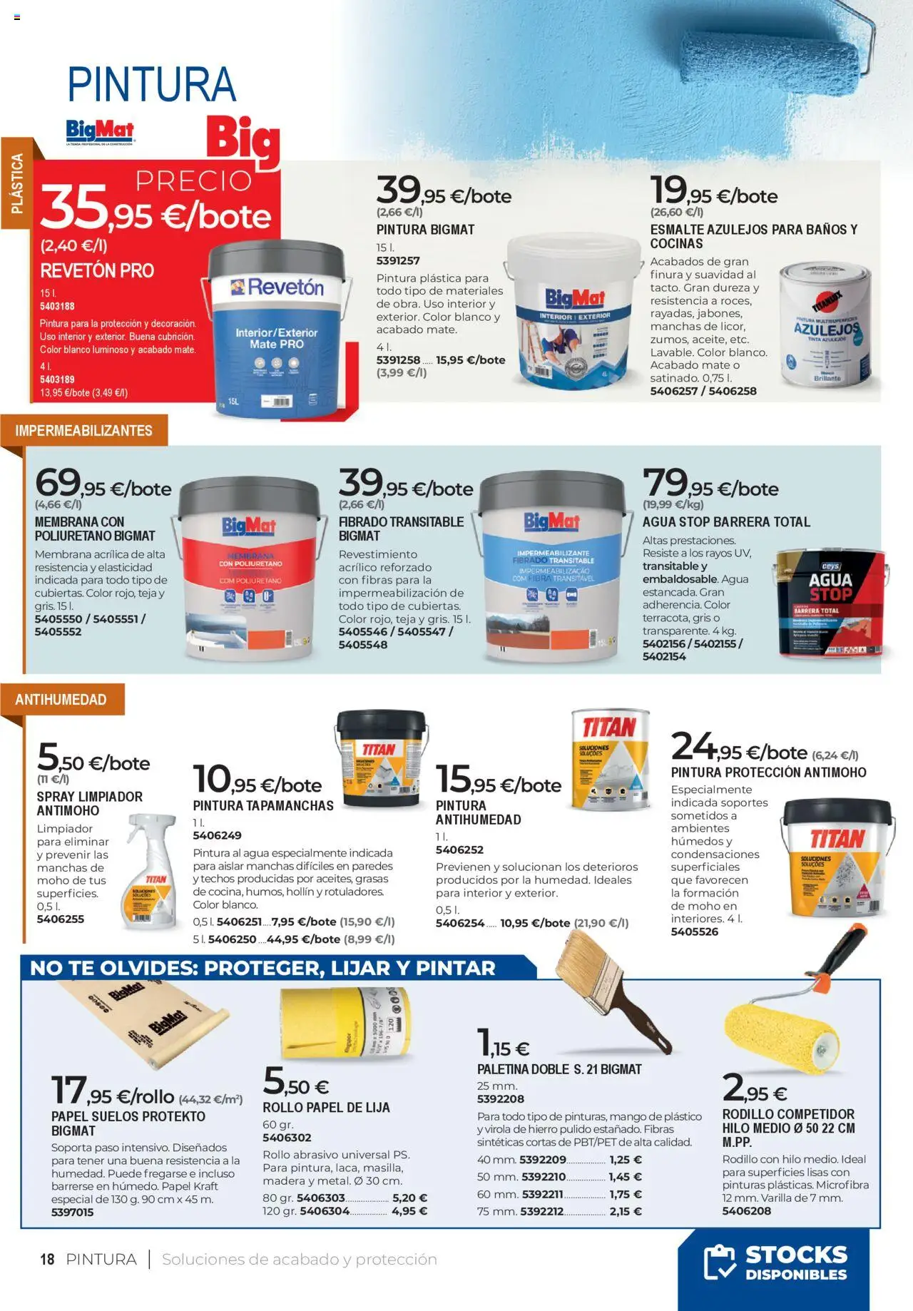BigMat folleto │ válido desde el 23.09.2025 | Página: 18 | Productos: Té, Pintura plástica, Ρούτερ