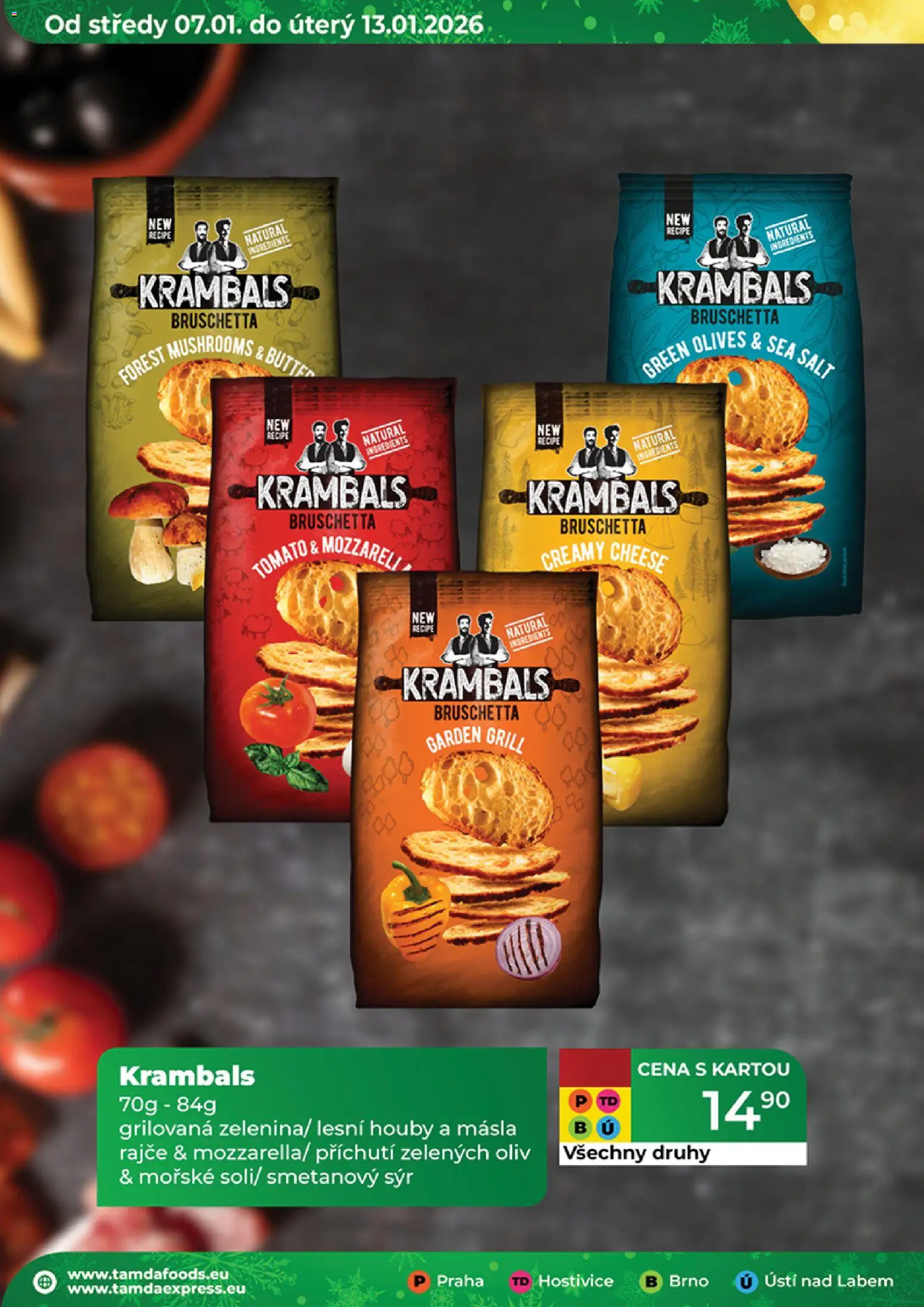 Tamda Foods leták od 07.01.2026 | Strana: 42 | Produkty: Sýr, Bruschetta, Smetanový sýr