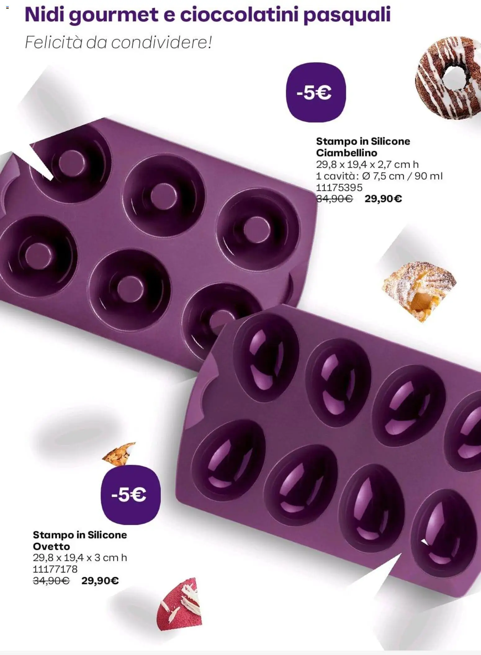 Volantino Tupperware del 02.03.2026 | Pagina: 4 | Prodotti: Silicone, Cioccolatini