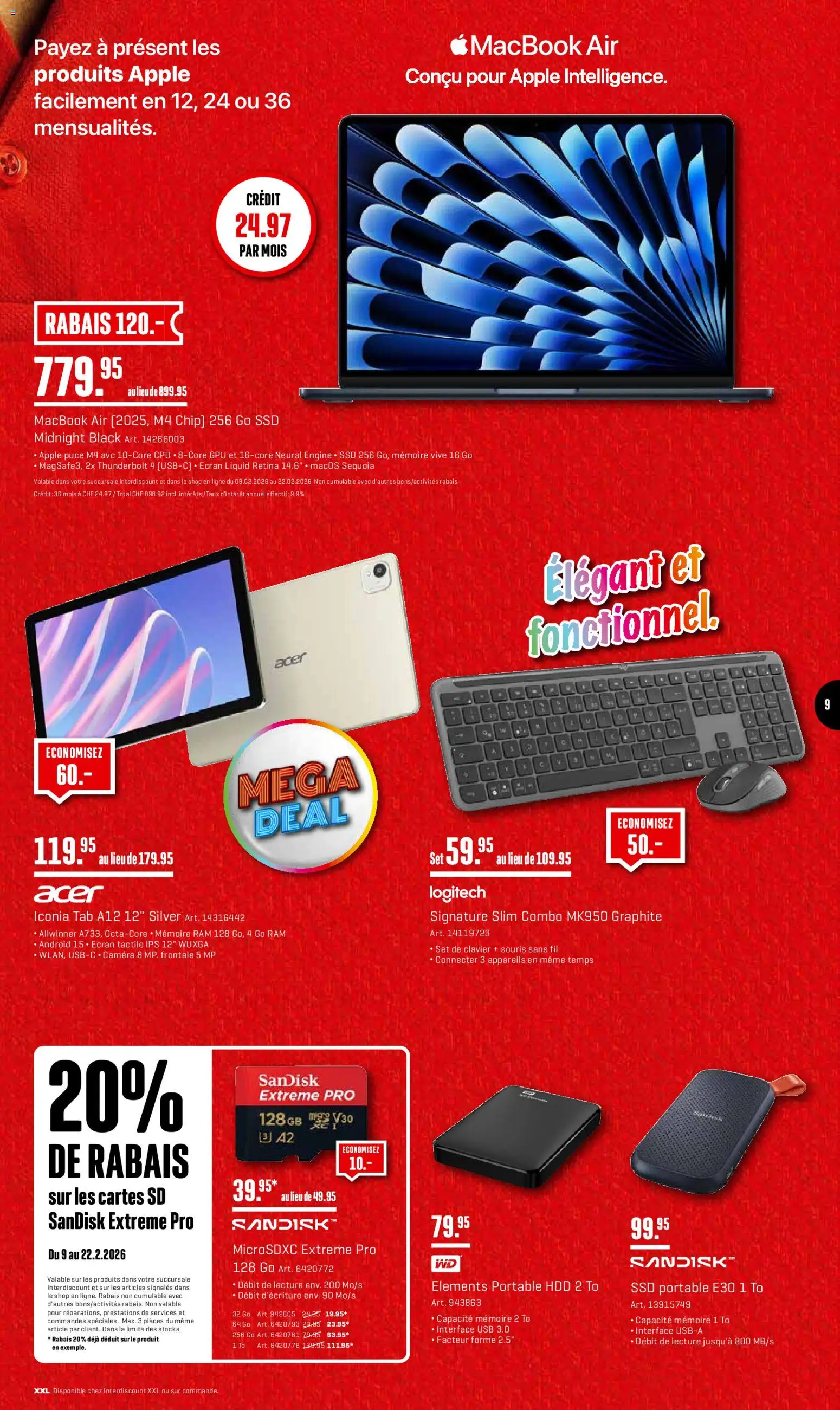 Interdiscount Aktionen FR – gültig ab 09.02.2026 | Seite: 9