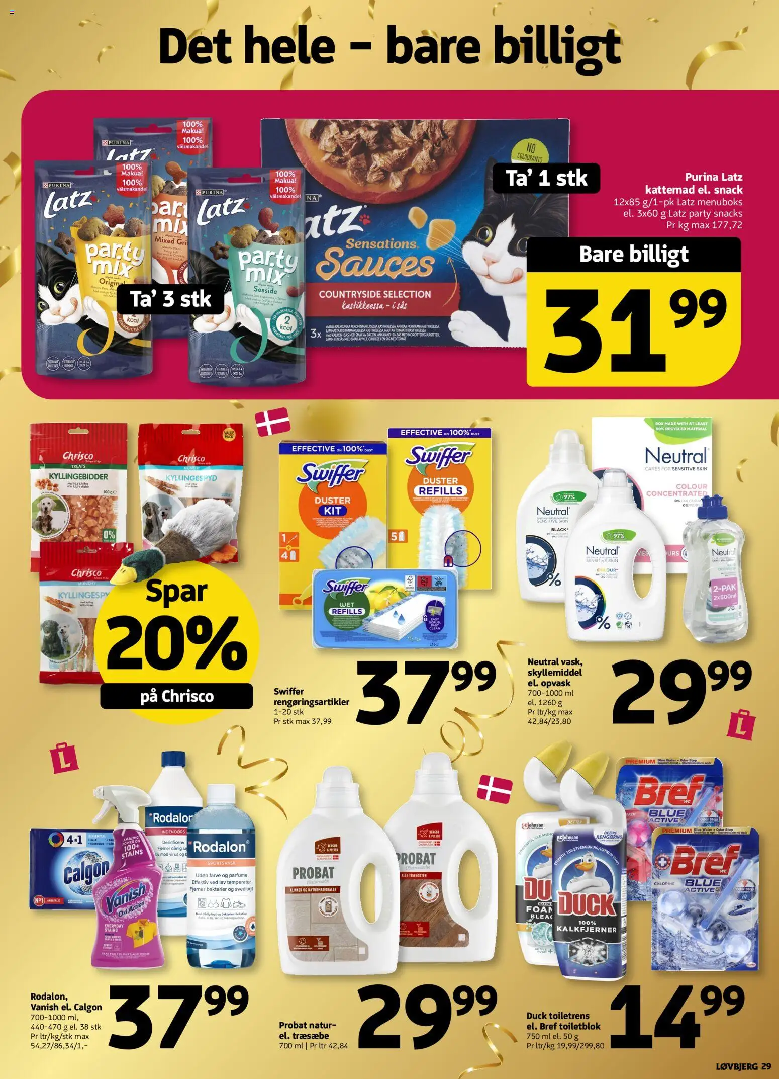 Løvbjerg tilbudsavis – gyldig fra 10.04.2026 | Side: 29 | Produkter: Parfume, Skyllemiddel