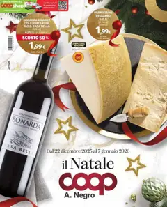 Anteprima del volantino COOP A. Negro - Genova catalogo valido a partire dal 22.12.2025