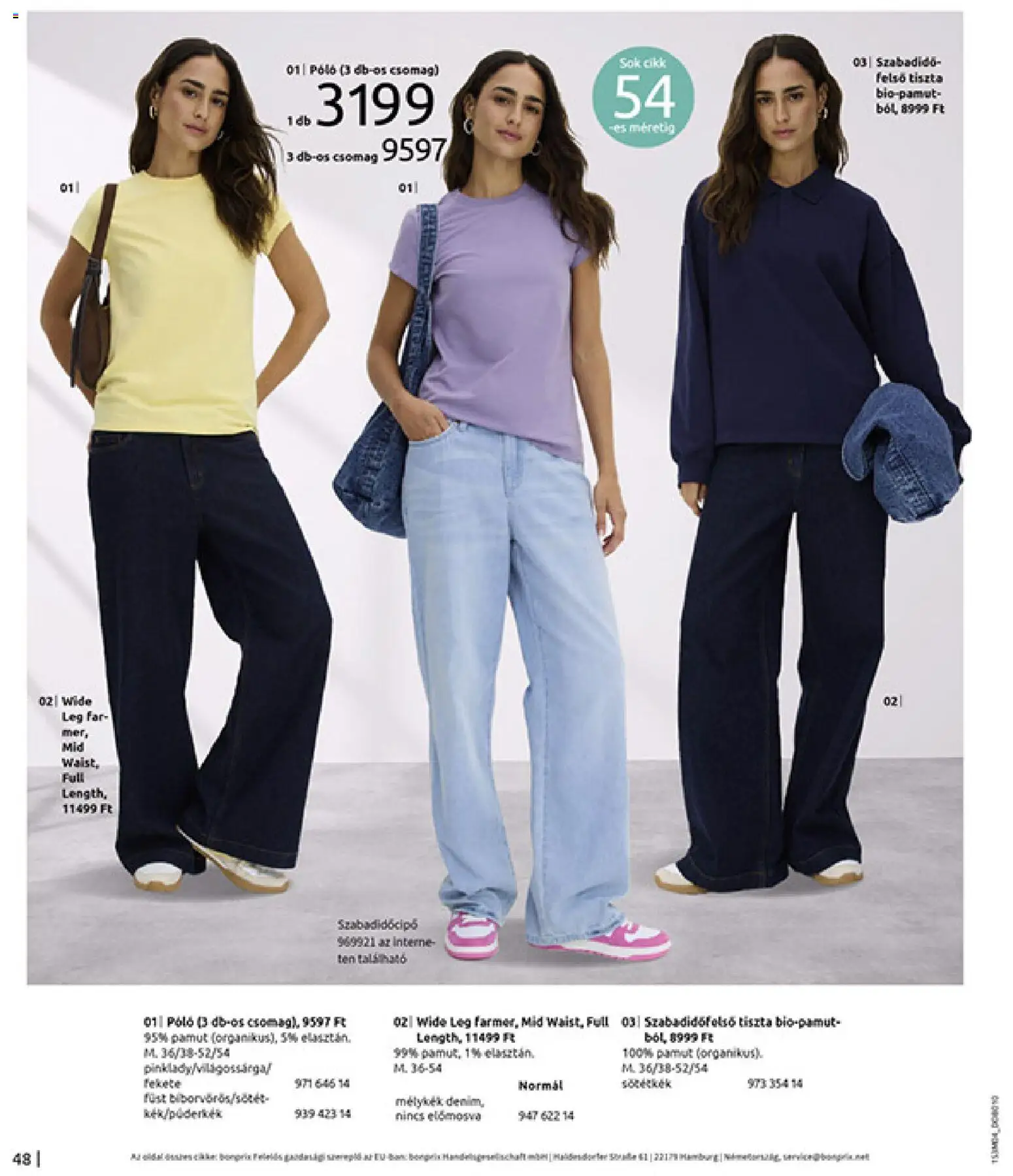 Bonprix akciós ujság - amely érvényes a következő dátumtól: 30.03.2026 | Oldal: 50