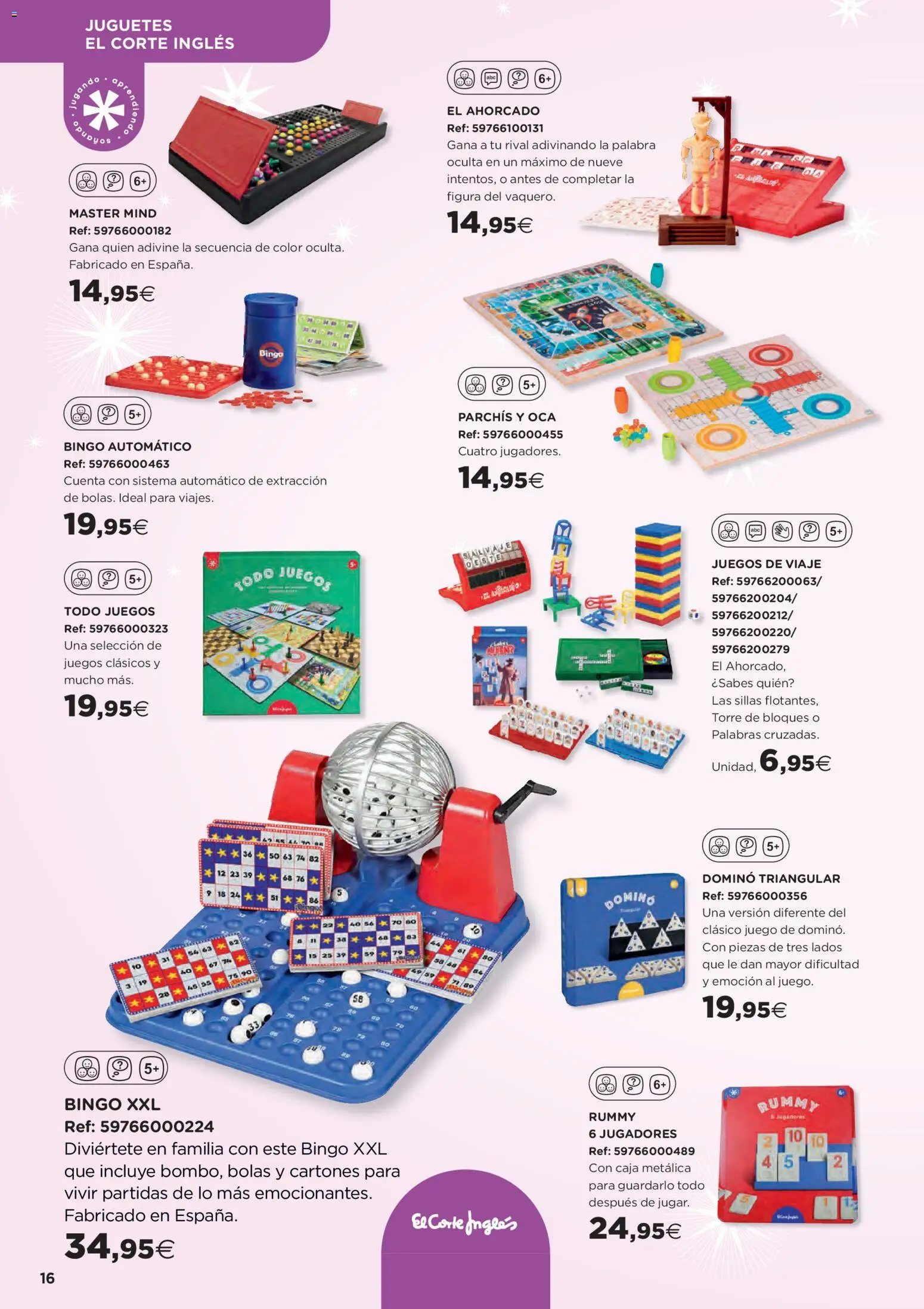 Hipercor catálogo │ válido desde el 31.10.2025 | Página: 16 | Productos: Juguetes, Caja