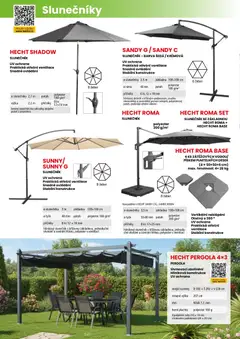 Náhled letáku Hecht katalog - Jaro - léto 2026 od 19.02.2026 | Strana: 132 | Produkty: Příčníky, Deštník, Slunečník, Plachta