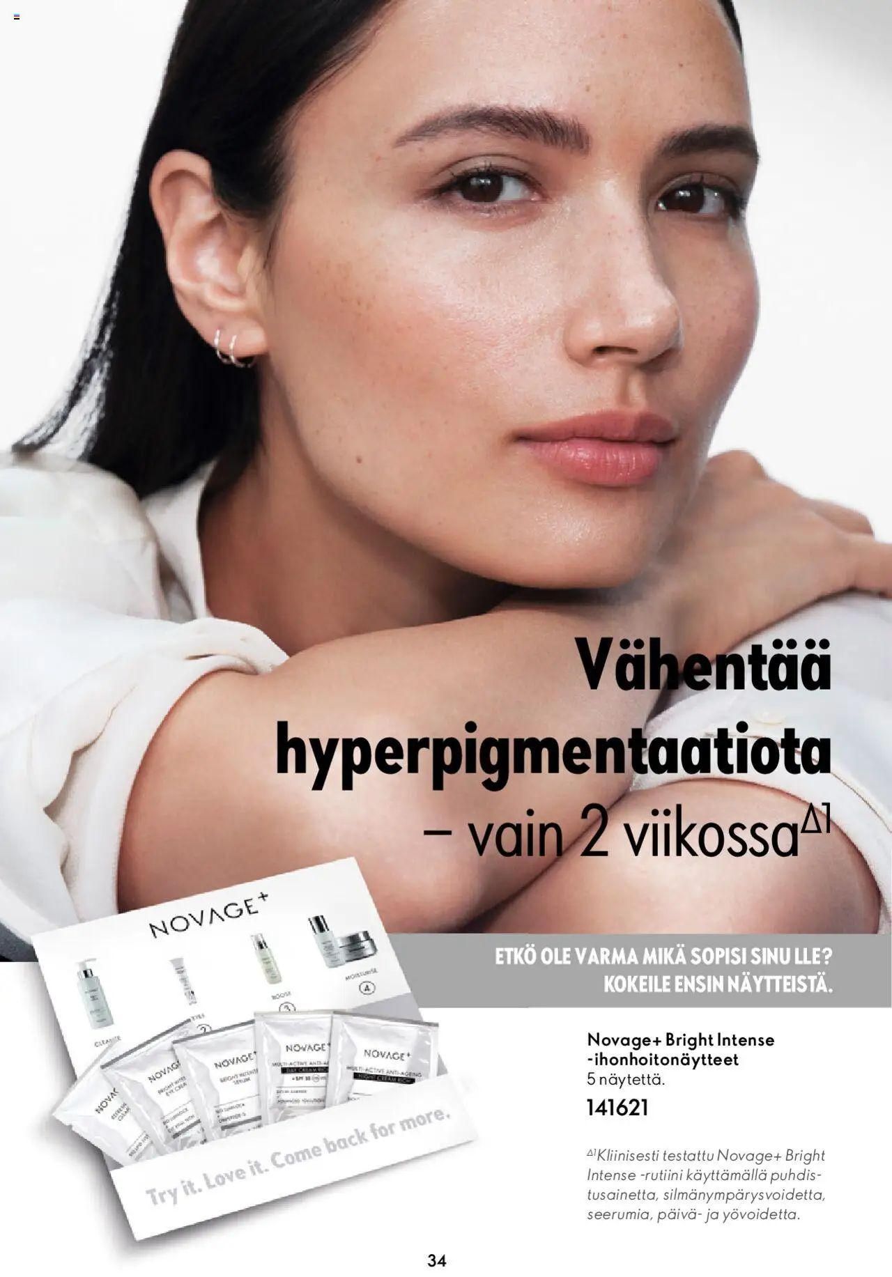 Oriflame Novage+ – voimassa 25.01.2024 alkaen | Sivu: 34