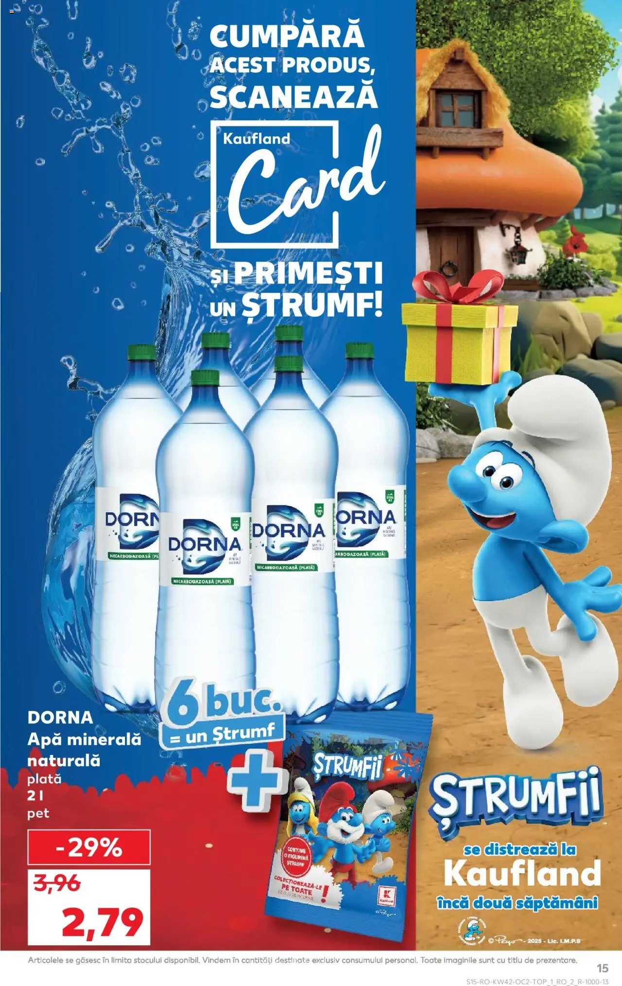 Kaufland RO akciós ujság - amely érvényes a következő dátumtól: 15.10.2025 | Oldal: 15