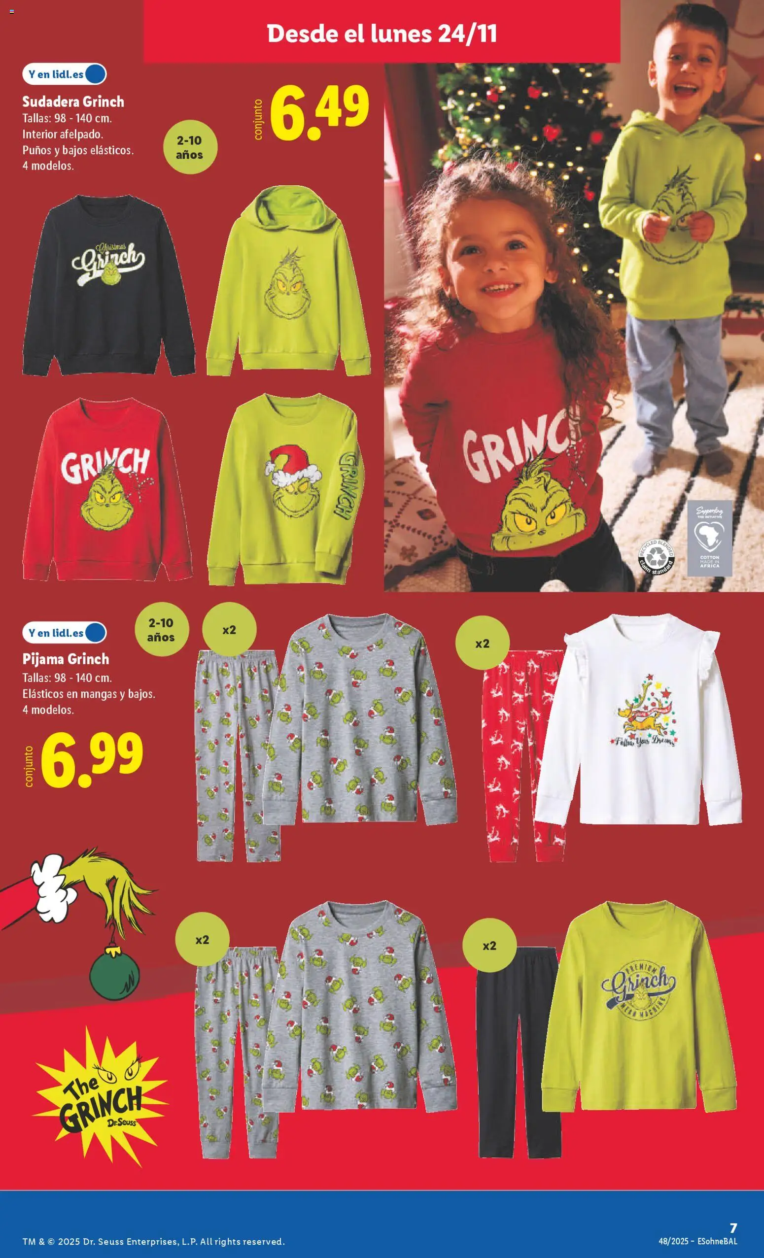 Lidl - Black Friday │ válido desde el 24.11.2025 | Página: 11 | Productos: Sudadera, Pijama