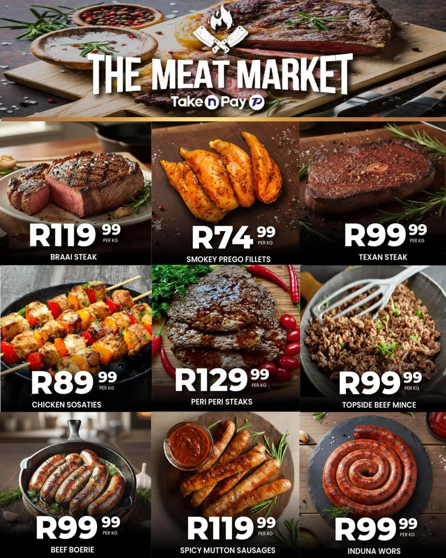 New Take n Pay catalogue – valid from 18.12.2025 | Page: 31 | Products: Steak, Chicken, Beef