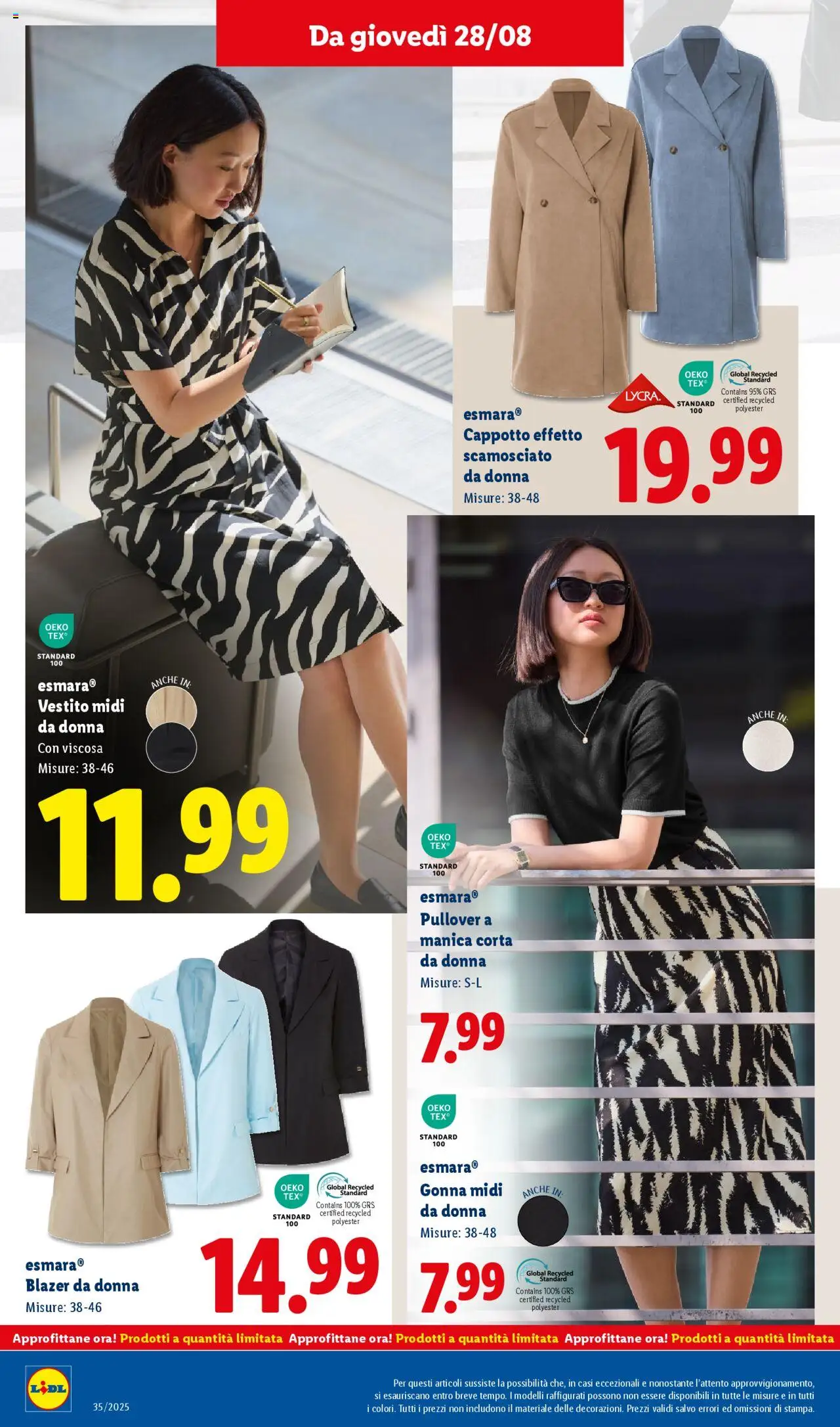 Volantino Lidl del 25.08.2025 | Pagina: 40 | Prodotti: Gonna, Vestito