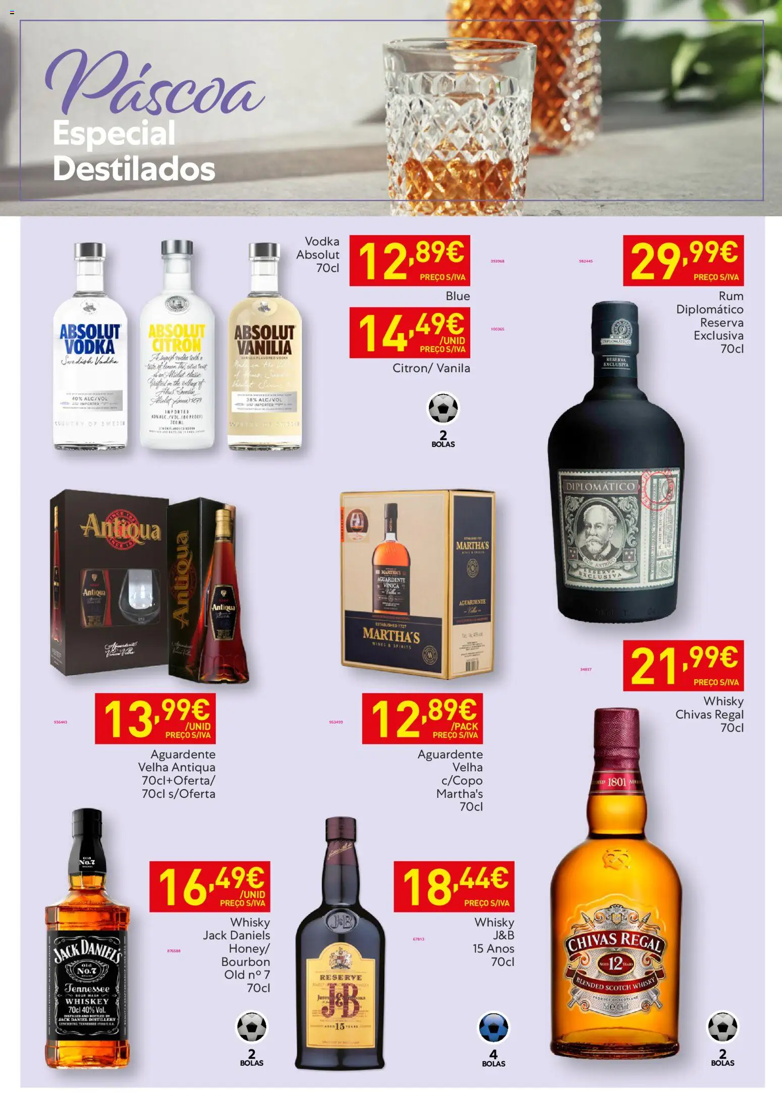 Recheio Horeca │ válido de 17.03.2026 | Página: 40 | Produtos: Whisky, Vodka