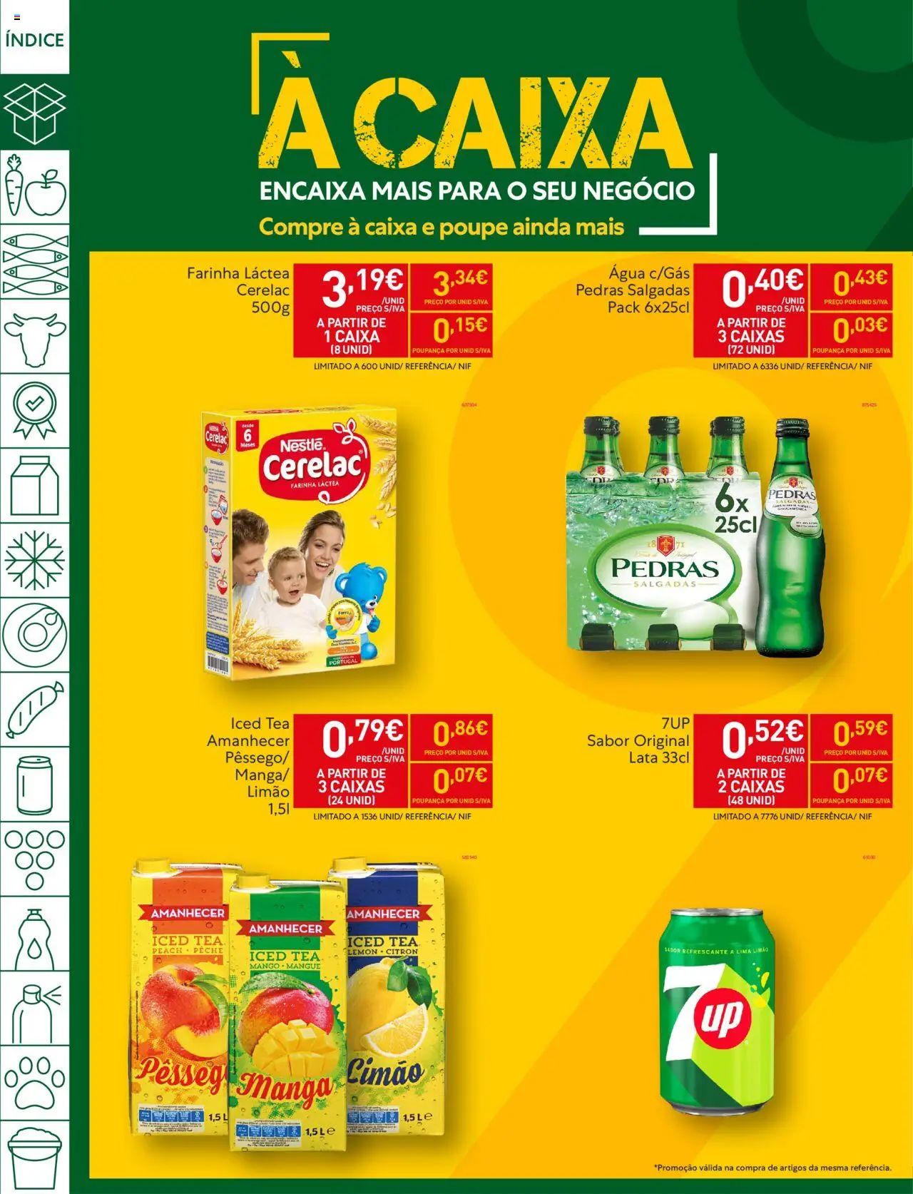 Recheio folheto │ válido de 05.08.2025 | Página: 4 | Produtos: Agua, Farinha láctea, Caixa, Nestlé