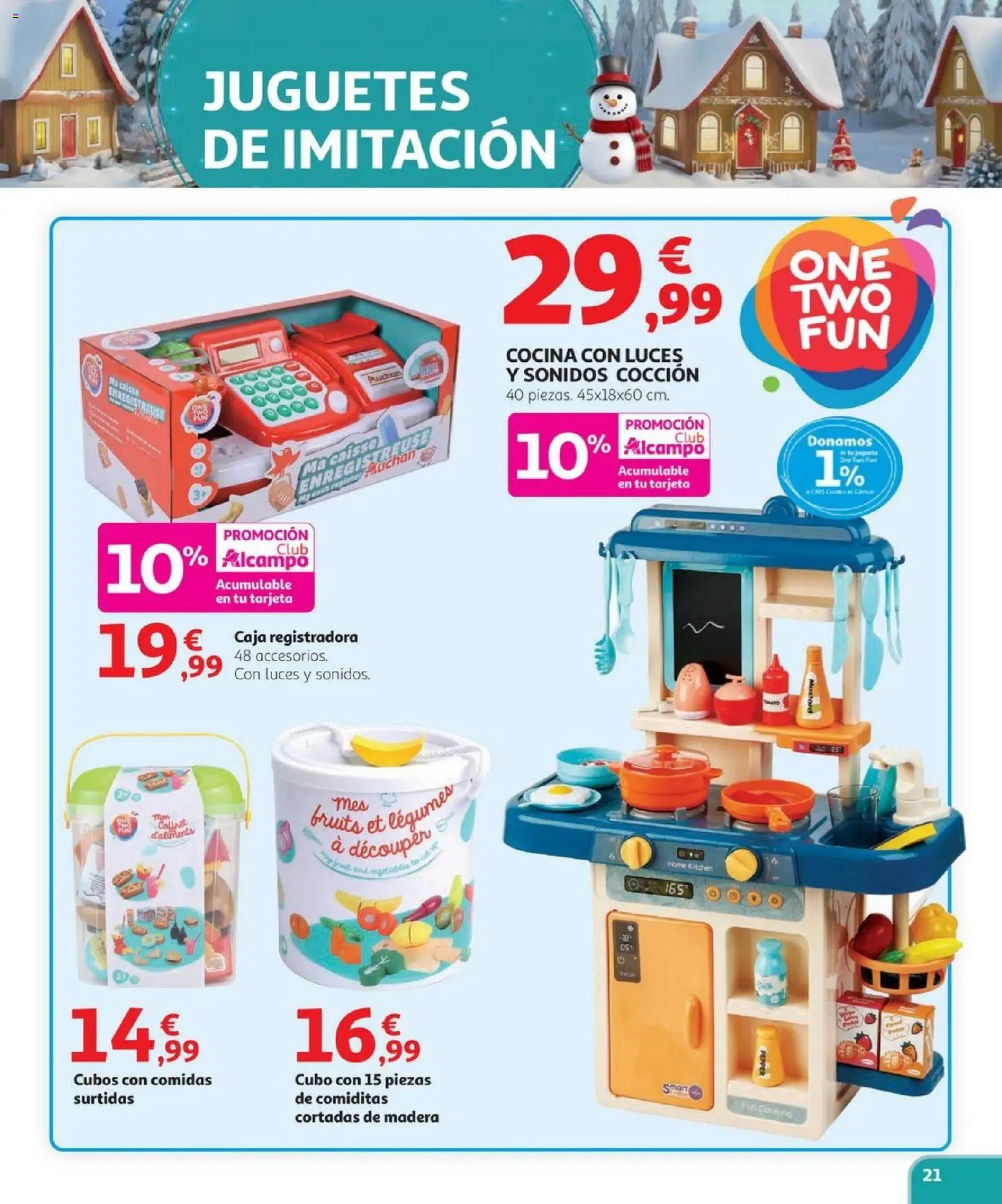 Alcampo - Juguetes │ válido desde el 03.11.2025 | Página: 21 | Productos: Juguetes, Cocina, Caja
