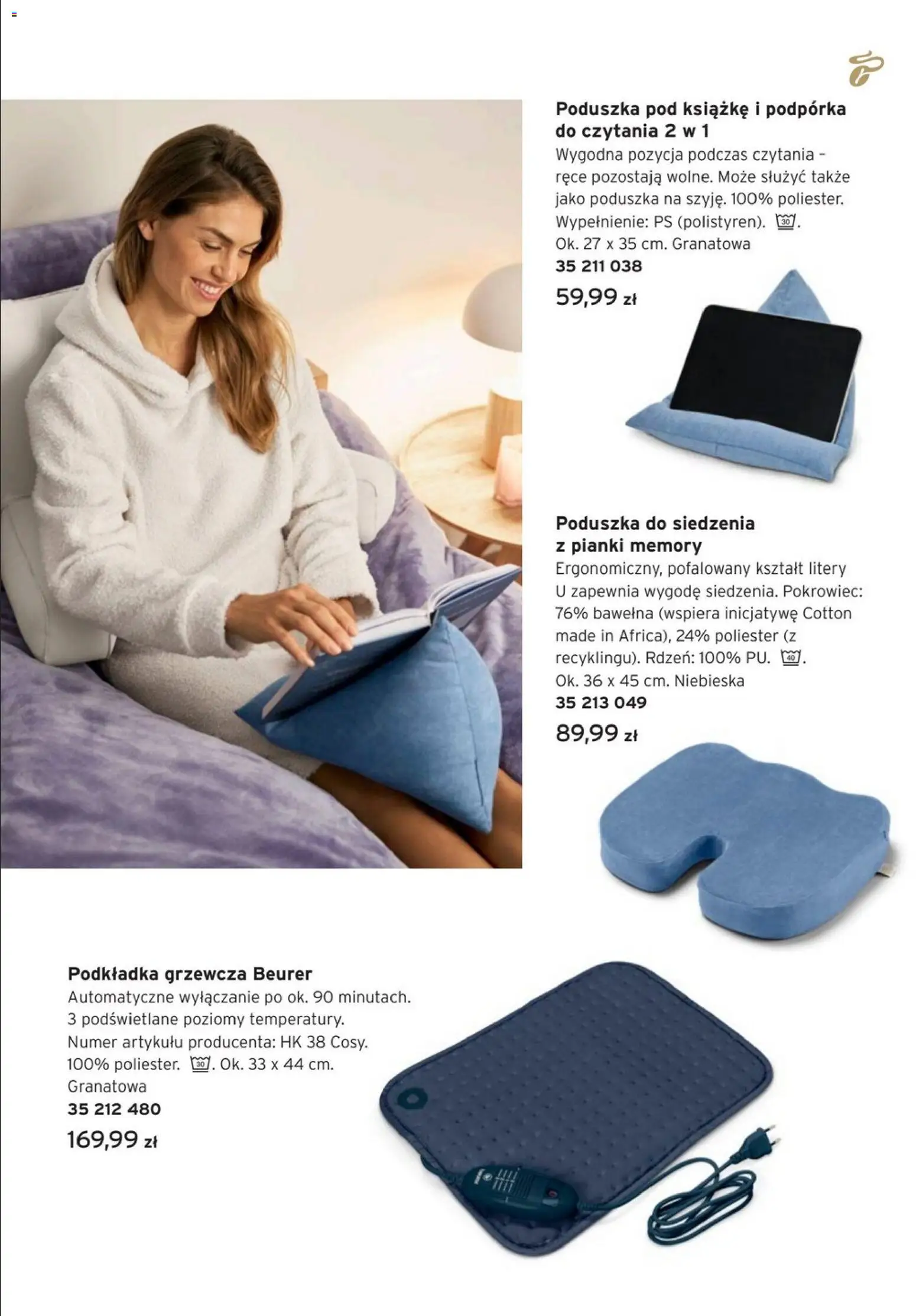 Tchibo promocje od 09.12.2025 | Strona: 13 | Produkty: Poduszka, Pianki