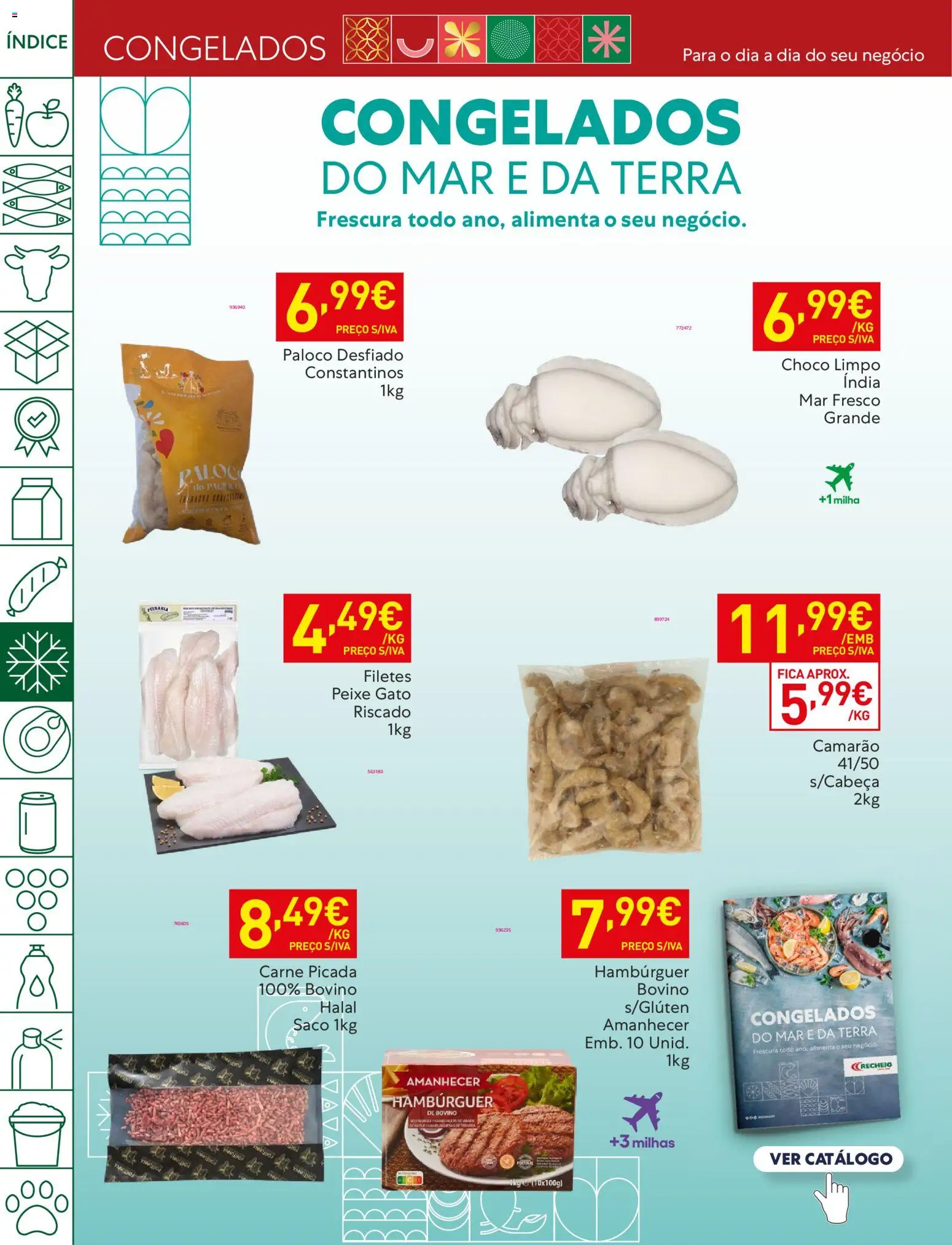 Recheio folheto │ válido de 25.12.2025 | Página: 16 | Produtos: Hambúrguer, Carne picada, Peixe, Carne