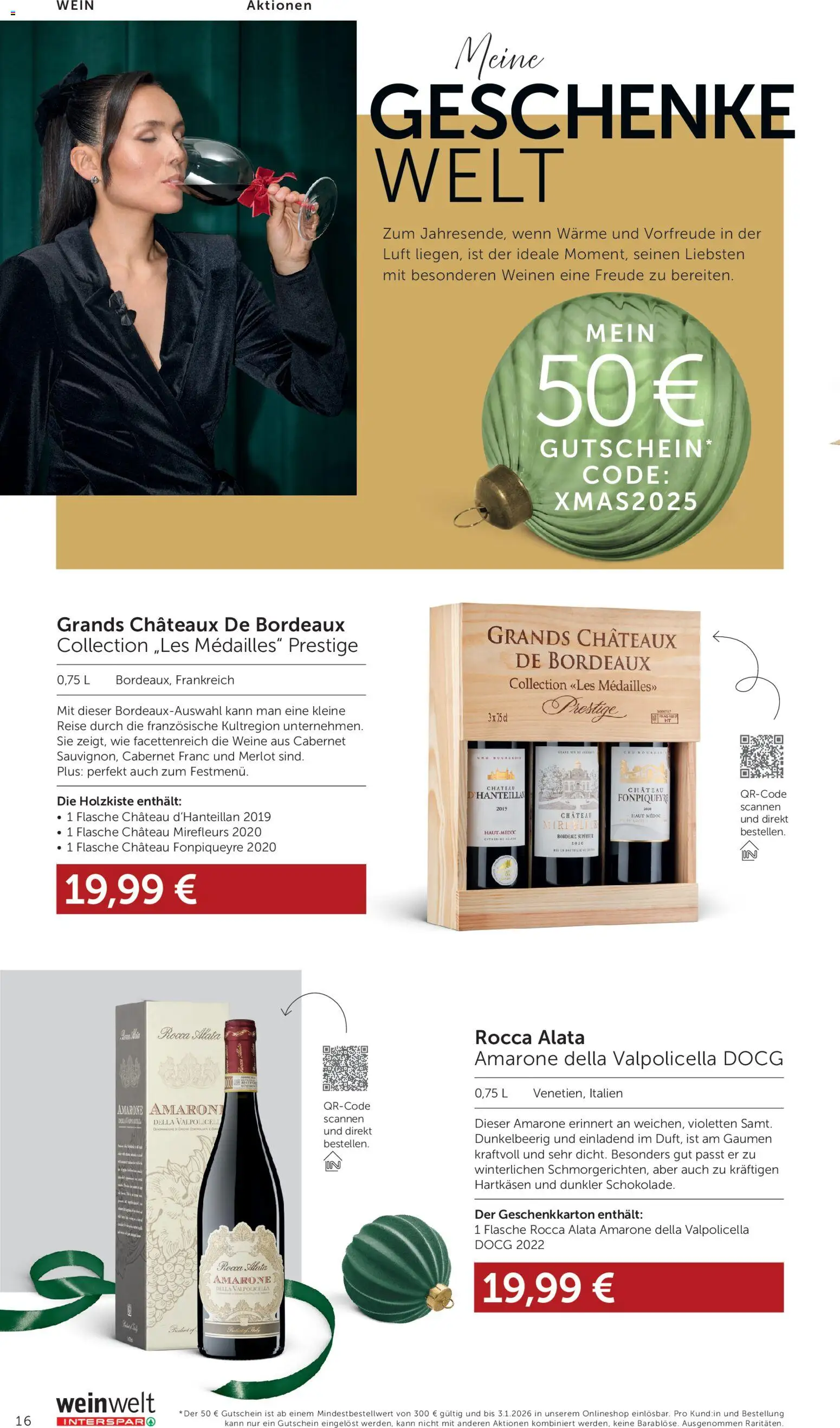 Interspar Wein Welt gültig ab 11.12.2025 | Seite: 16 | Produkte: Wein