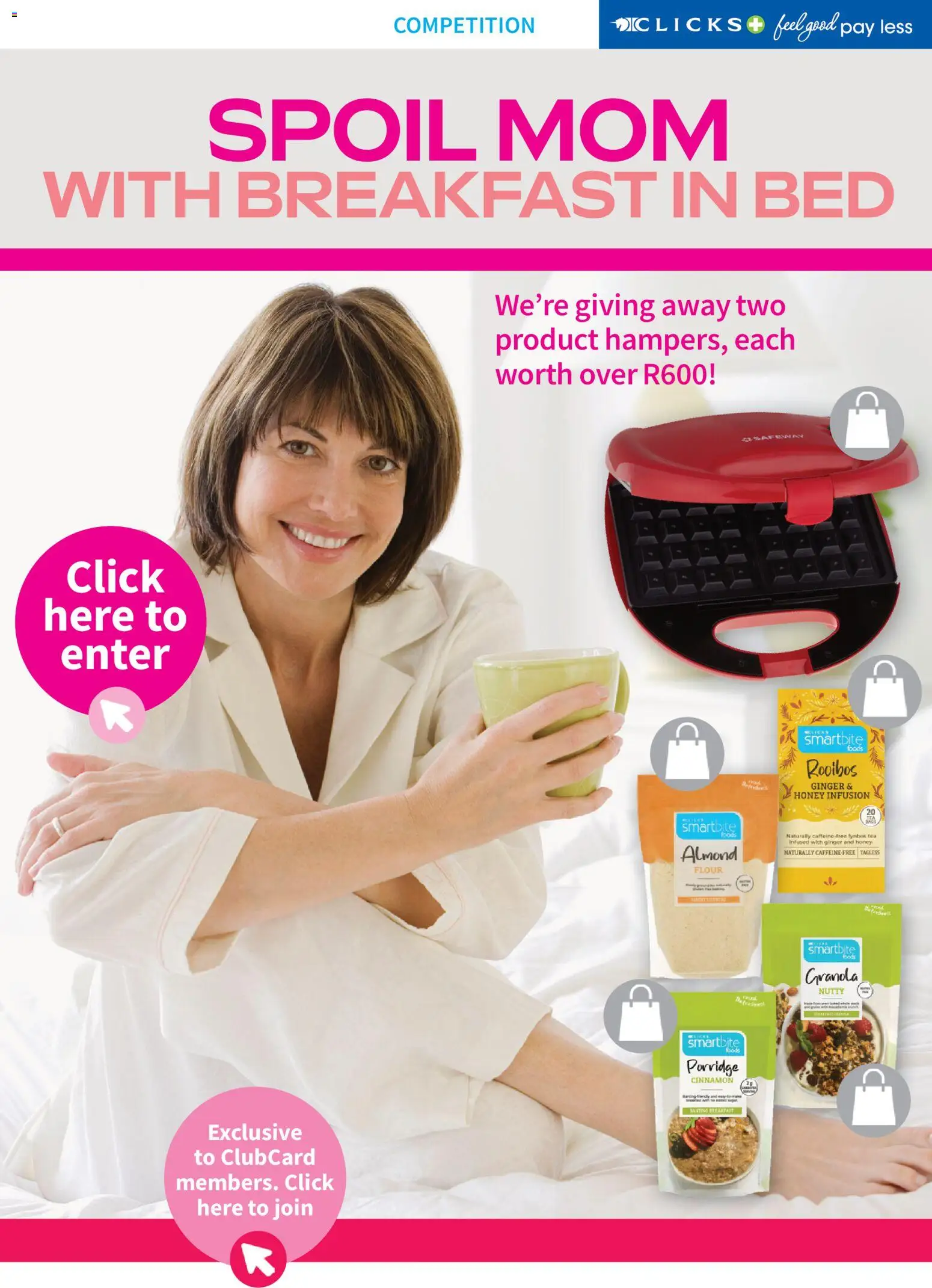 New Clicks catalogue – valid from 01.04.2026 | Page: 109 | Products: Flour, Bed, Tea