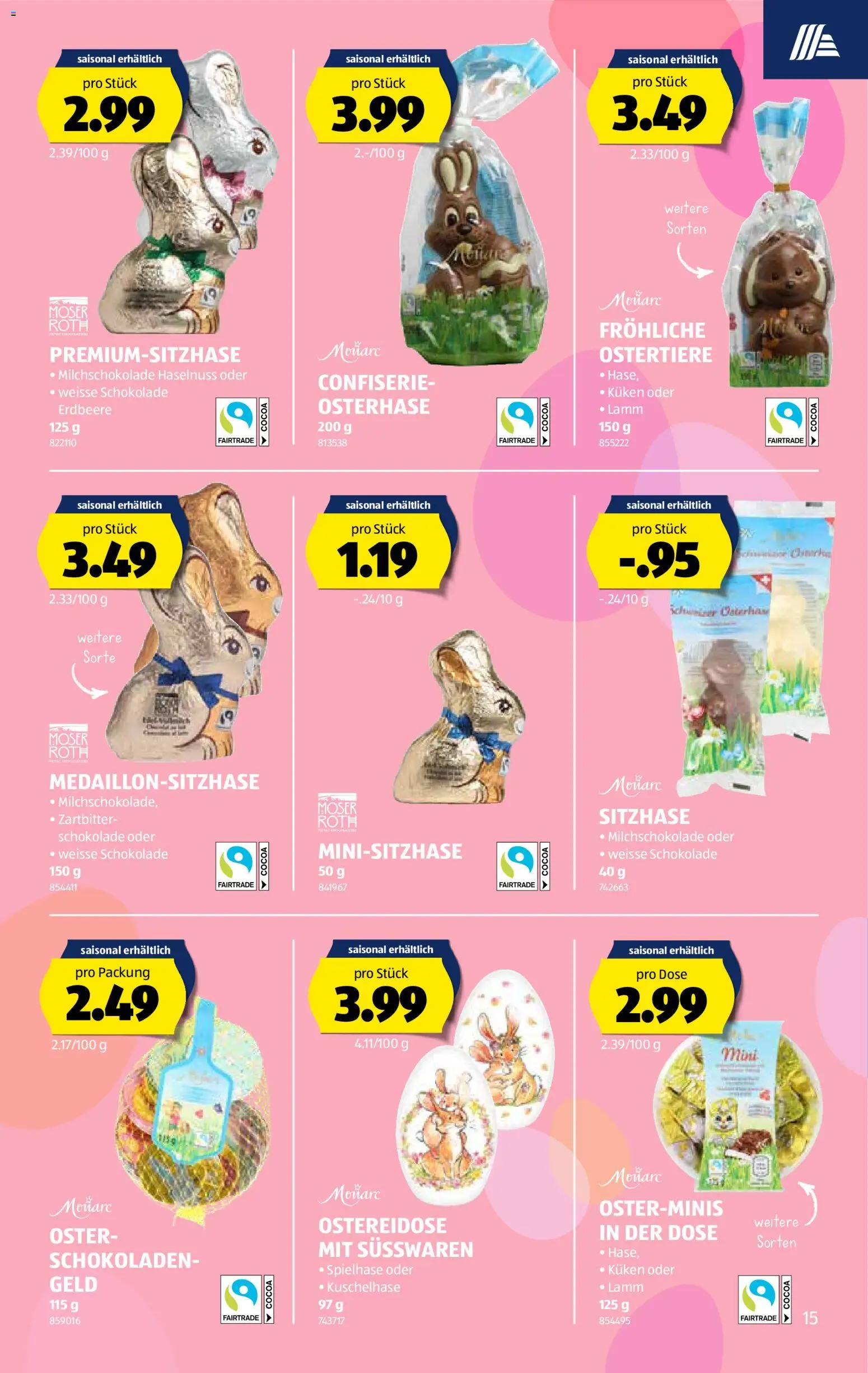 Aldi aktionen – gültig ab 02.04.2026 | Seite: 16 | Produkte: Schokolade