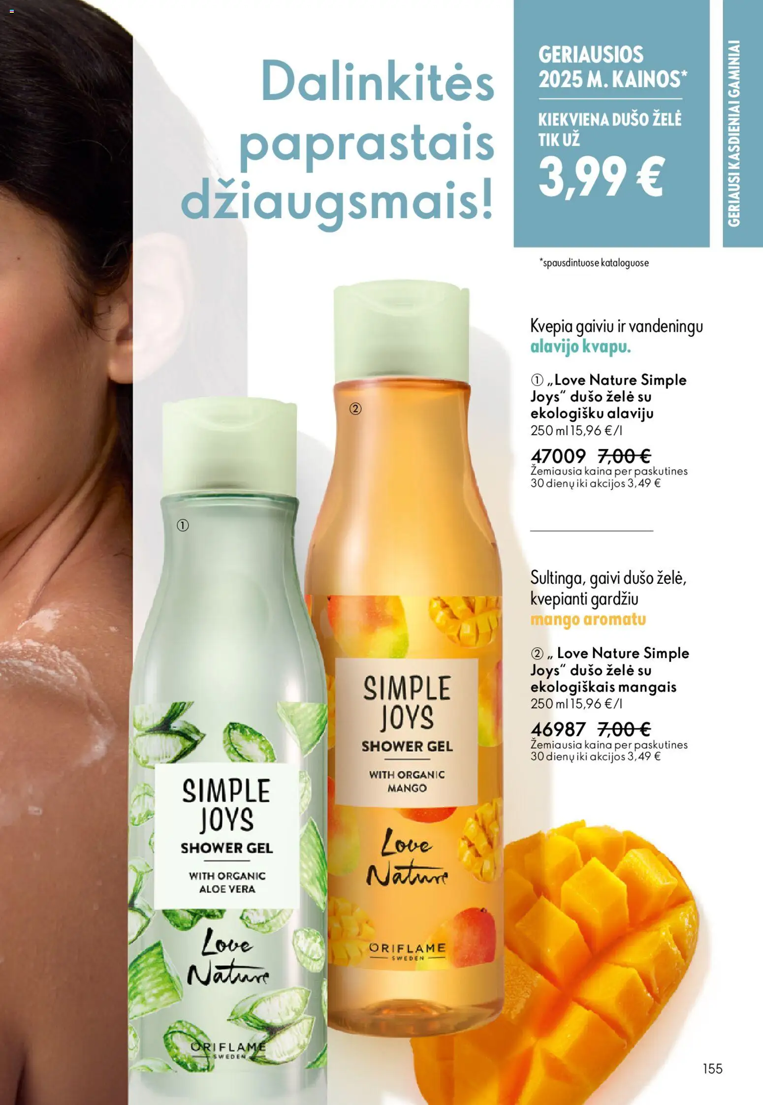 Oriflame akcijos nuo 31.12.2025 | Puslapis: 155 | Prekių: Dušo želė